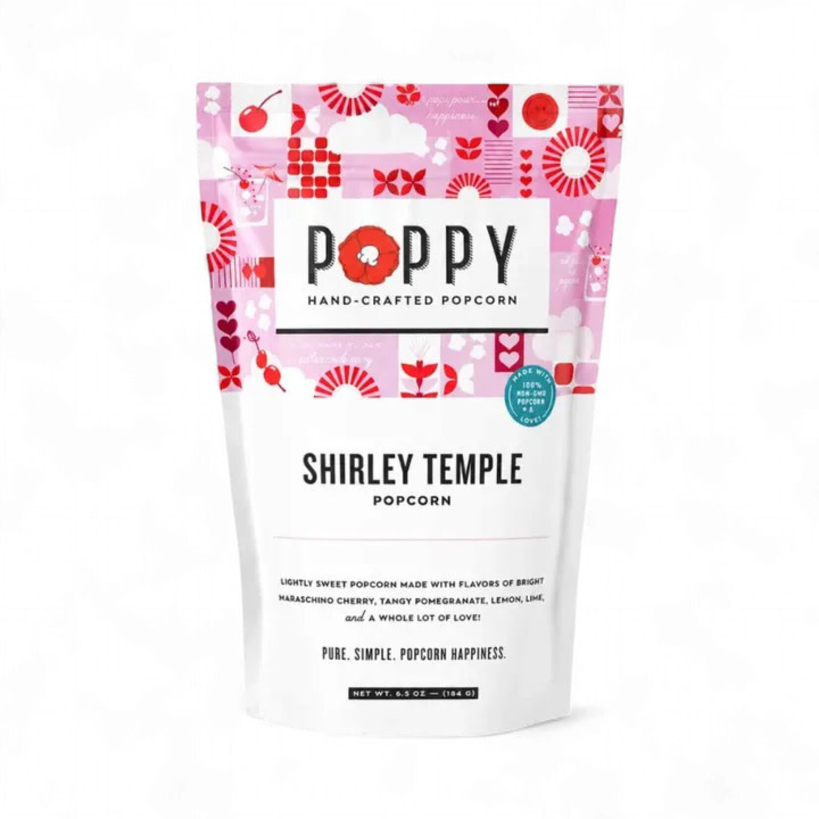 Poppy Shirley Temple Popcorn
