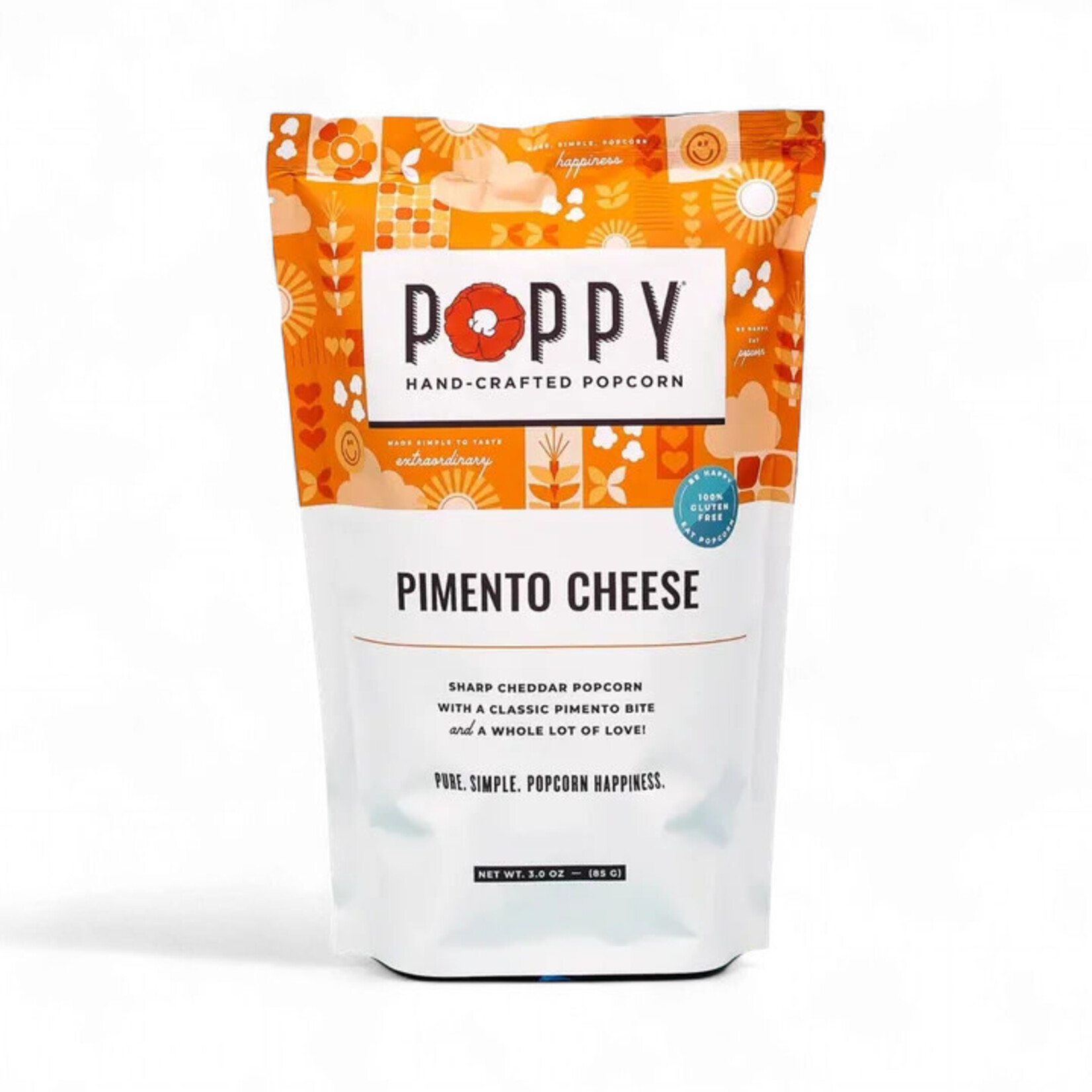 Poppy Pimento Cheese Popcorn