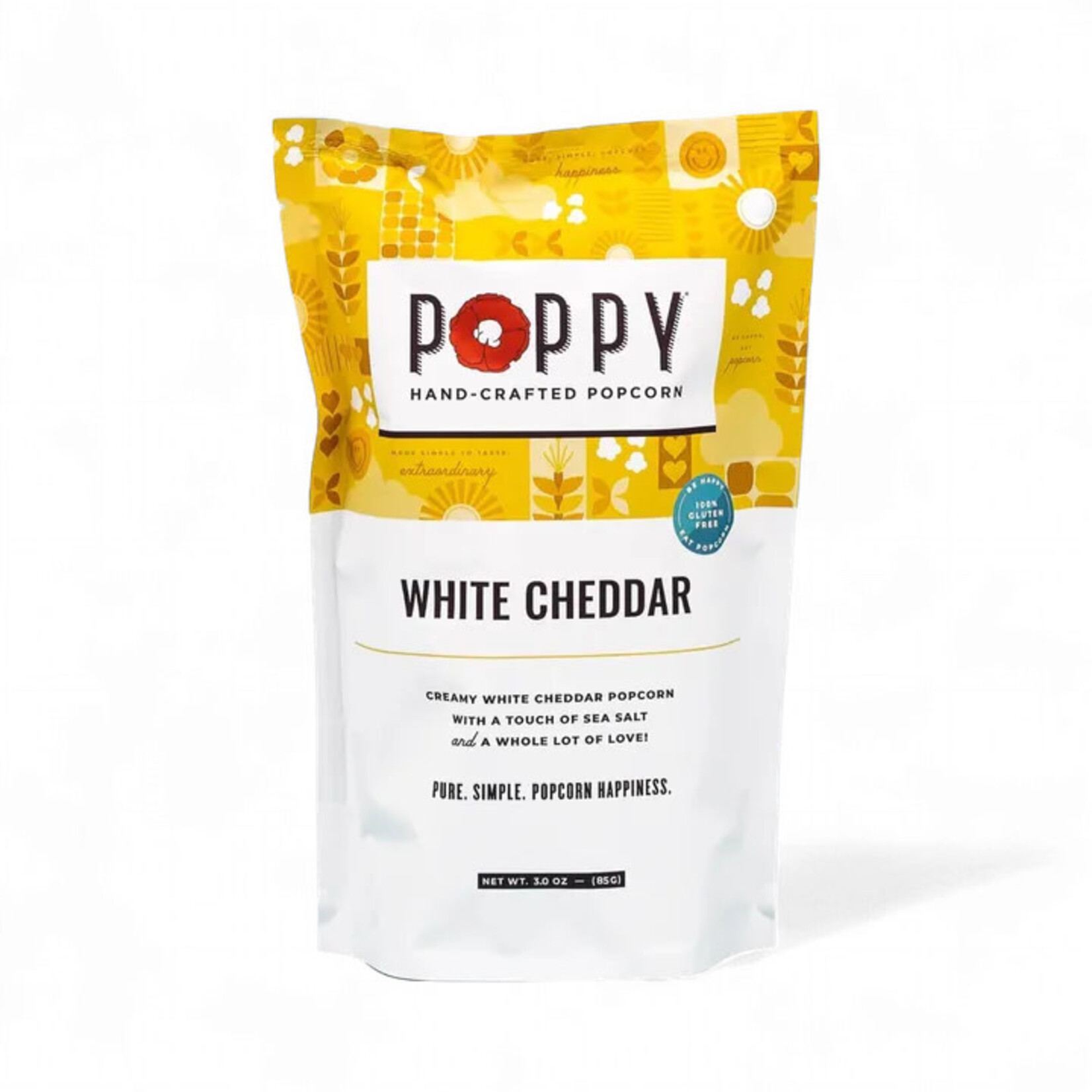 Poppy White Cheddar Popcorn