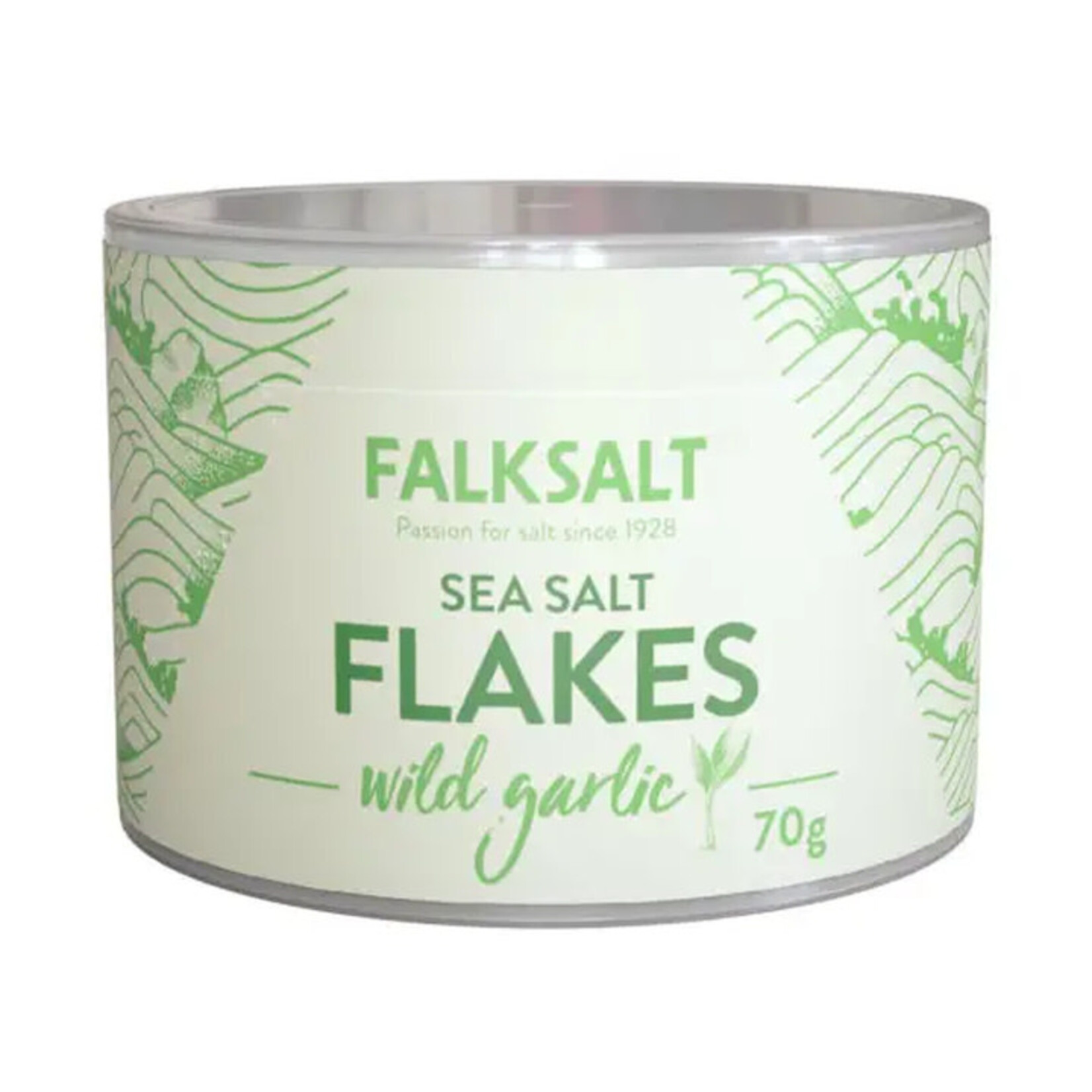 Falksalt Wild Garlic Sea Salt Flakes 2.47 oz