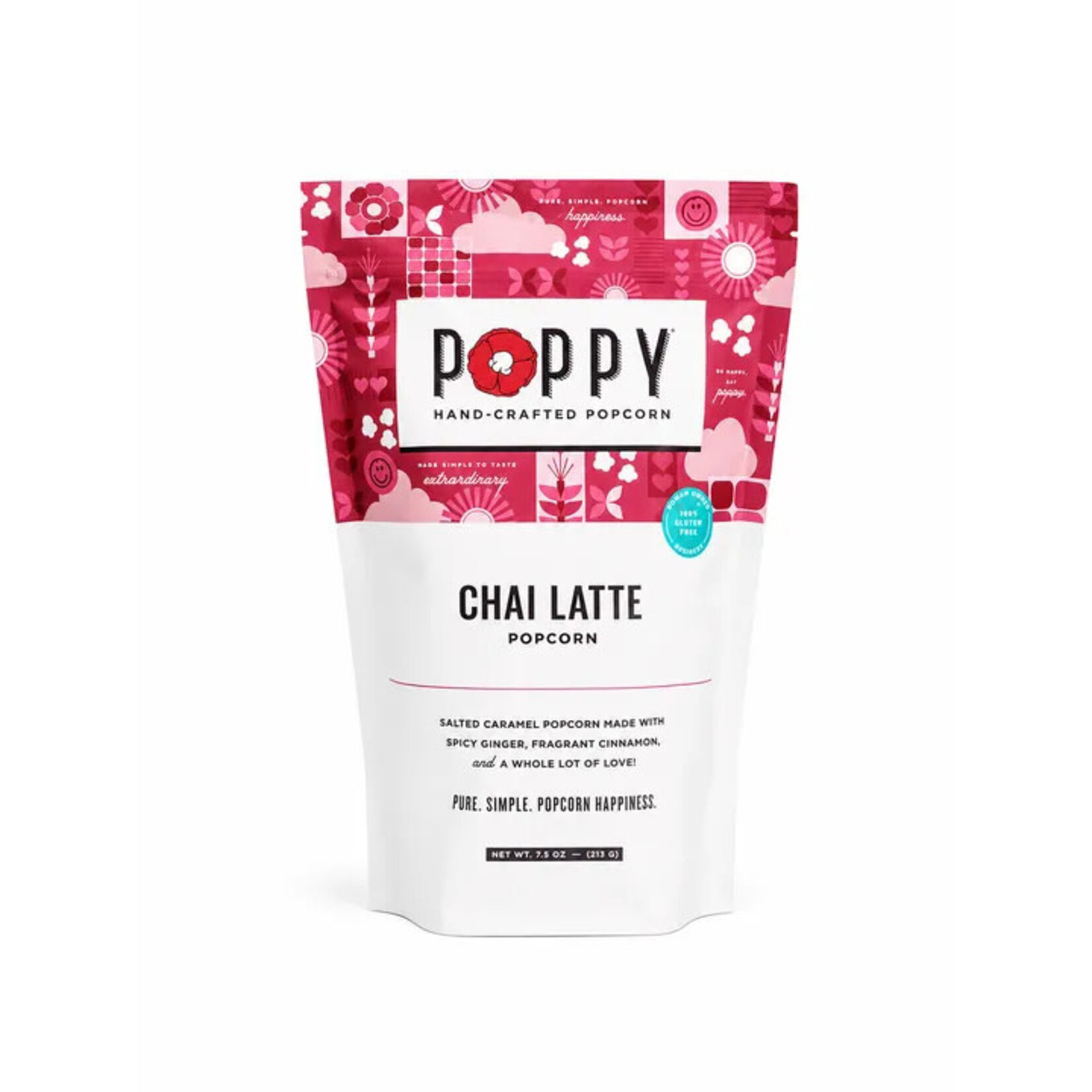 Poppy Chai Latte Popcorn