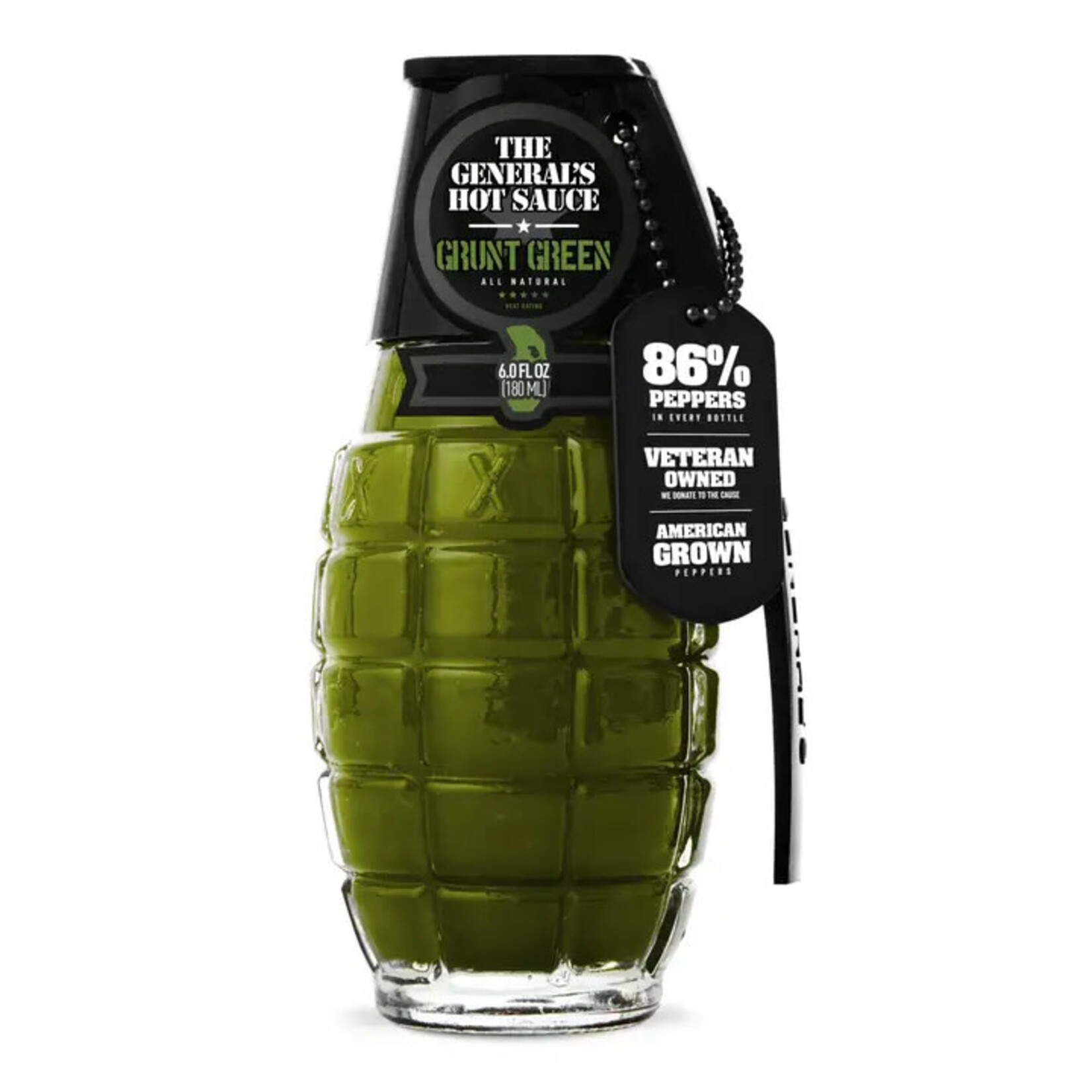 The General's Hot Sauce Grunt Green - The General's Hot Sauce