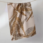Geometry Amber Wildflower Tea Towel