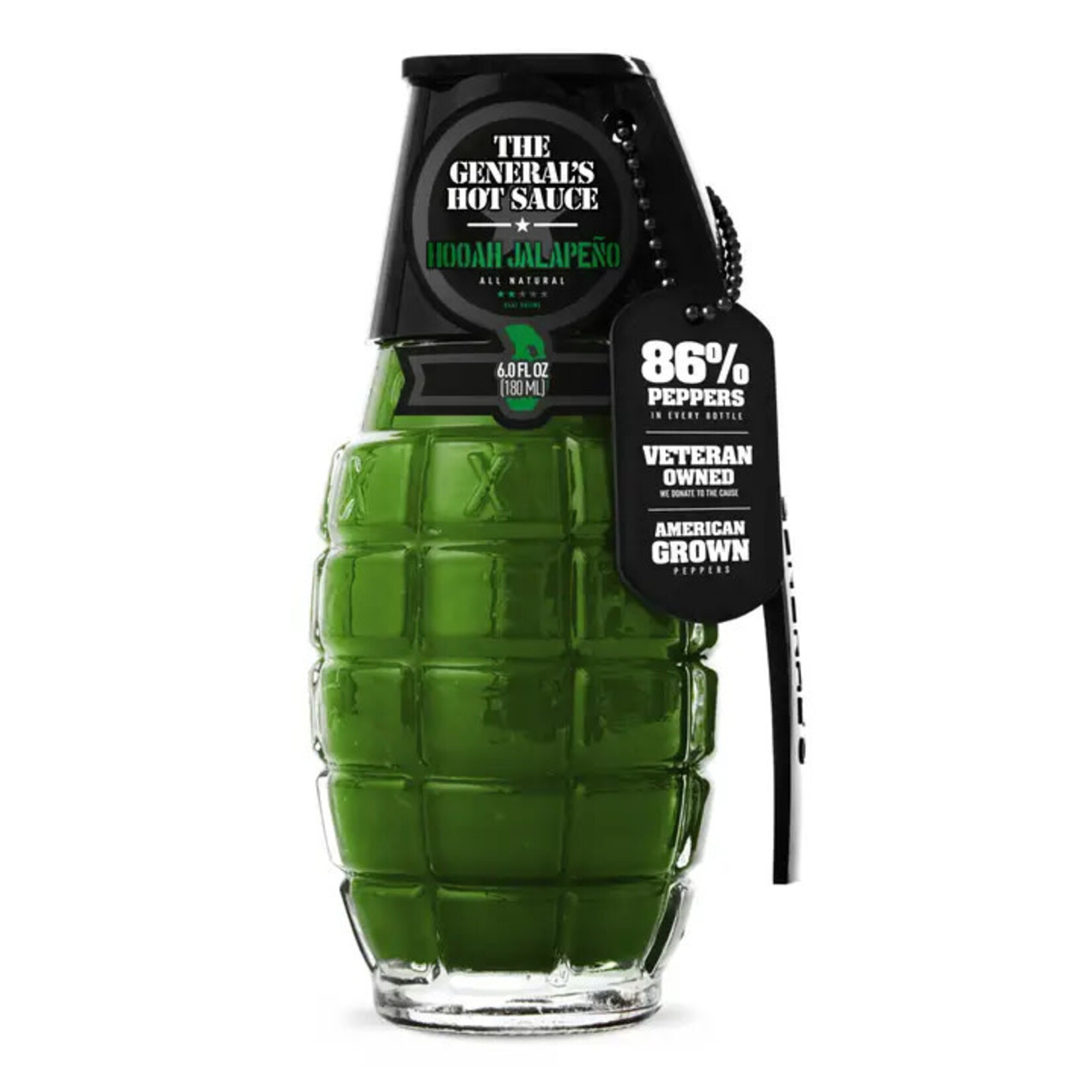 The General's Hot Sauce HOOAH Jalapeño - The General's Hot Sauce