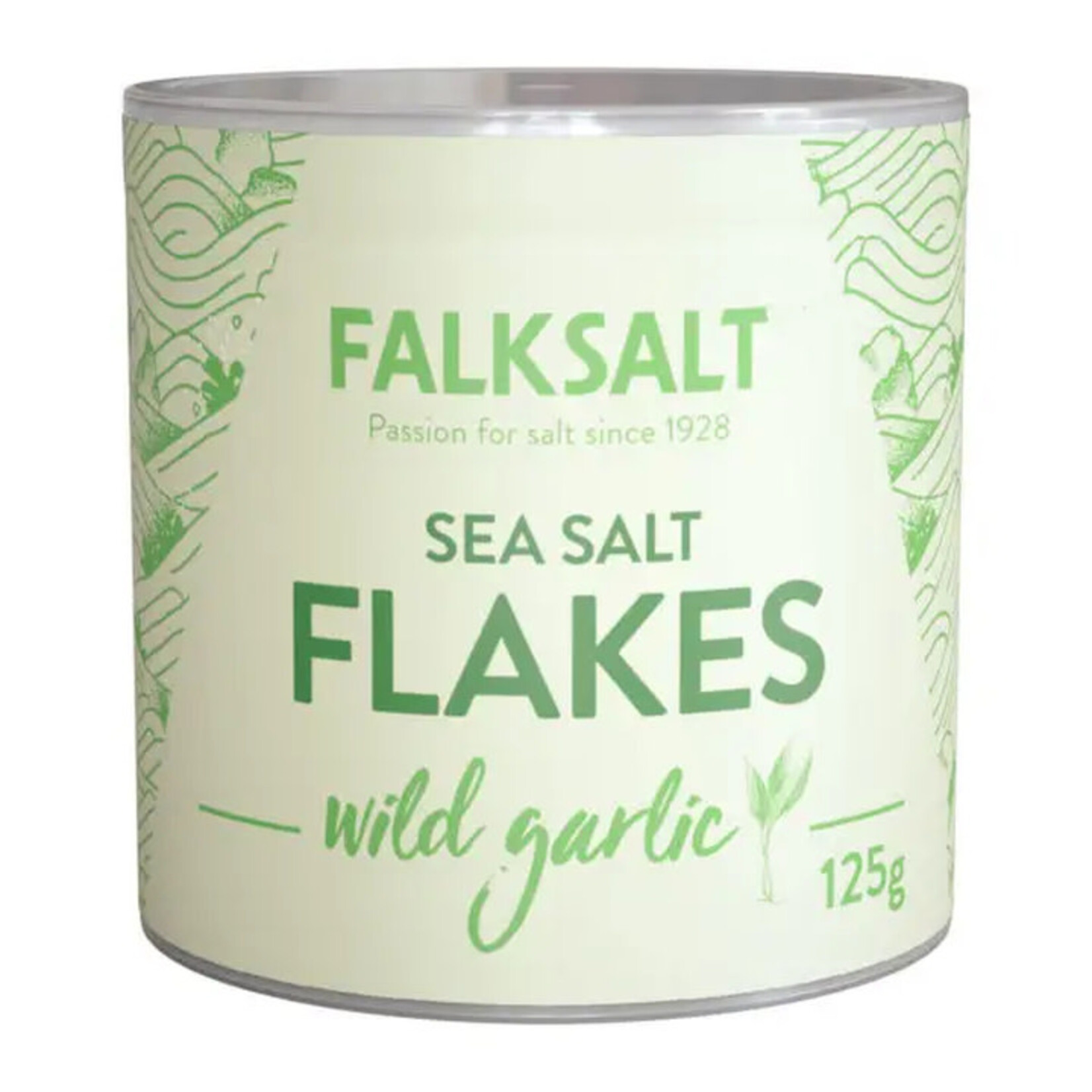 Falksalt Wild Garlic Sea Salt Flakes 4.4 oz