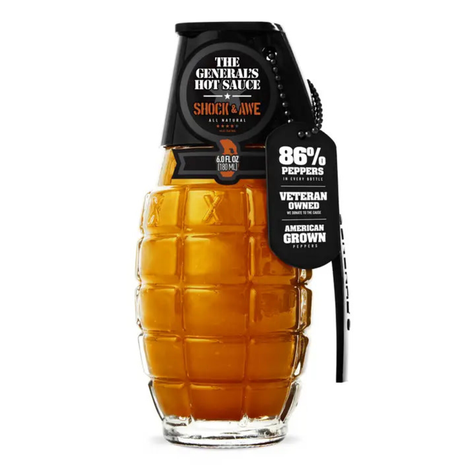 The General's Hot Sauce Shock and Awe - The General's Hot Sauce