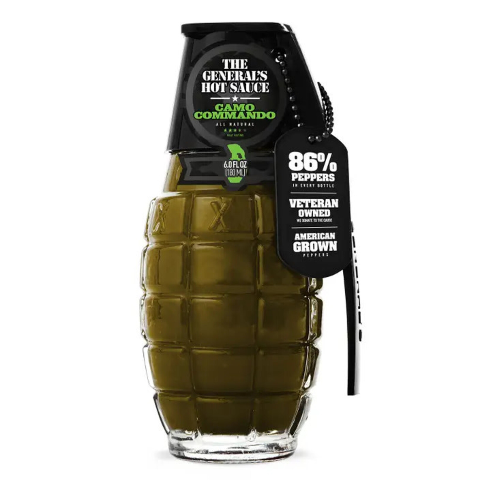 The General's Hot Sauce Camo Commando - The General's Hot Sauce