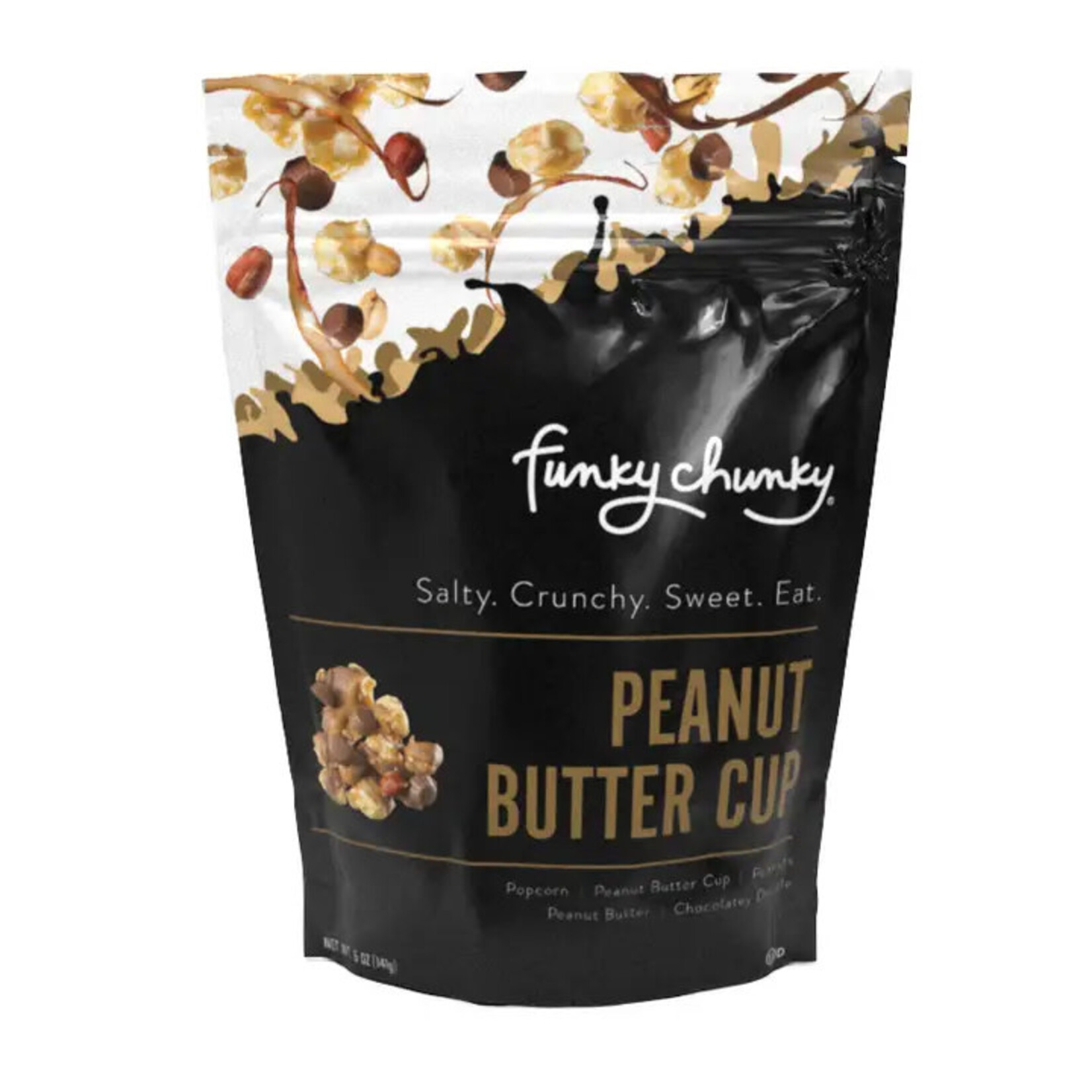 Funky Chunky Peanut Butter Cup | Caramel Corn Choco Popcorn | 5oz bags