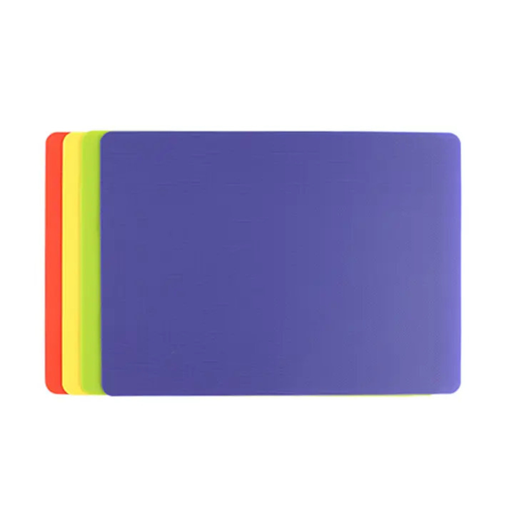 Dexas Med & Large-4 Pack Heavy Duty Grippmat Set - Primary Colors - 11.5" x 14"