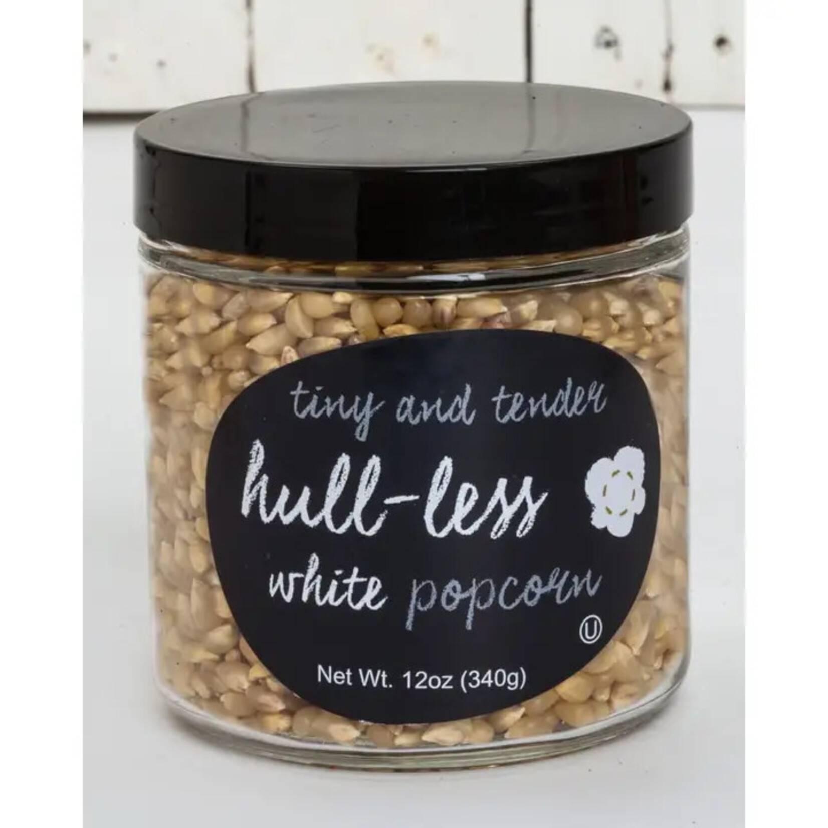 Wabash Valley Farms Tender & Tiny Hull-Less Popping Corn Collection - White- Tender & Tiny Hull-Less Kernels