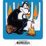 Adam Turman Artwork Flame Sticker