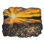 Adam Turman Artwork Discover Agates Sticker