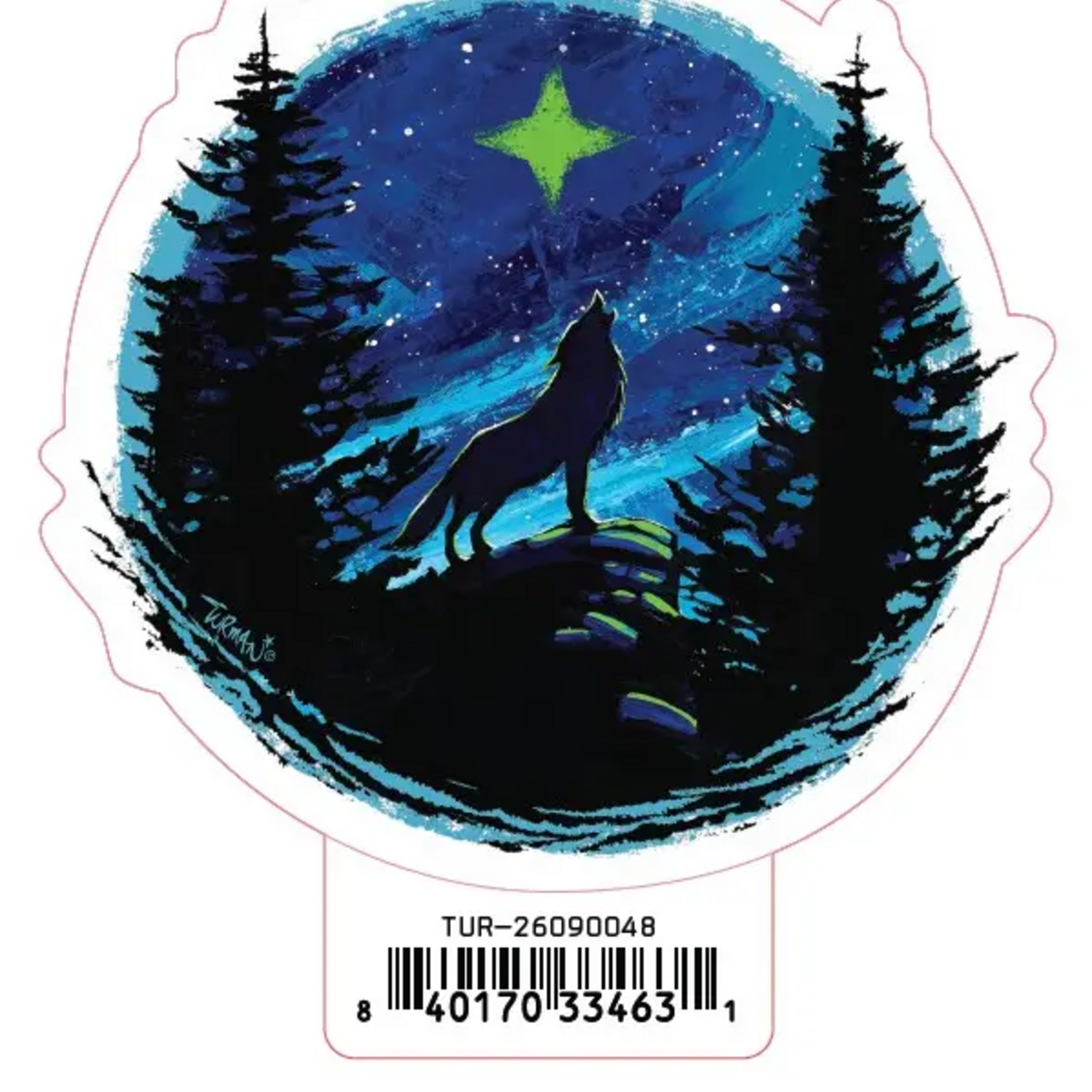 Adam Turman Artwork Navigator Sticker