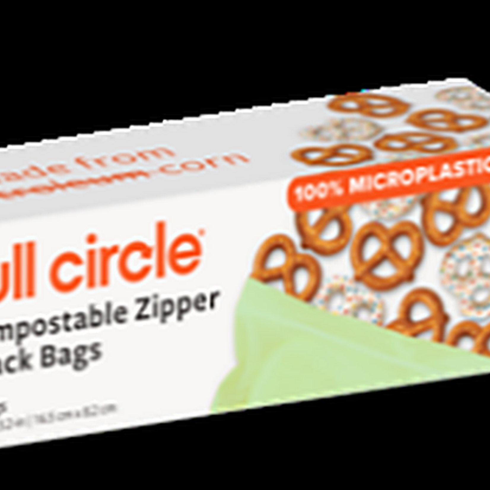 Full Circle Compostable Zipper Snack Bags - 50ct, Green | Full Circle