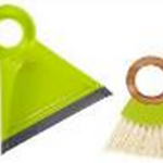 Full Circle Tiny Team Dustpan Set, Green | Full Circle