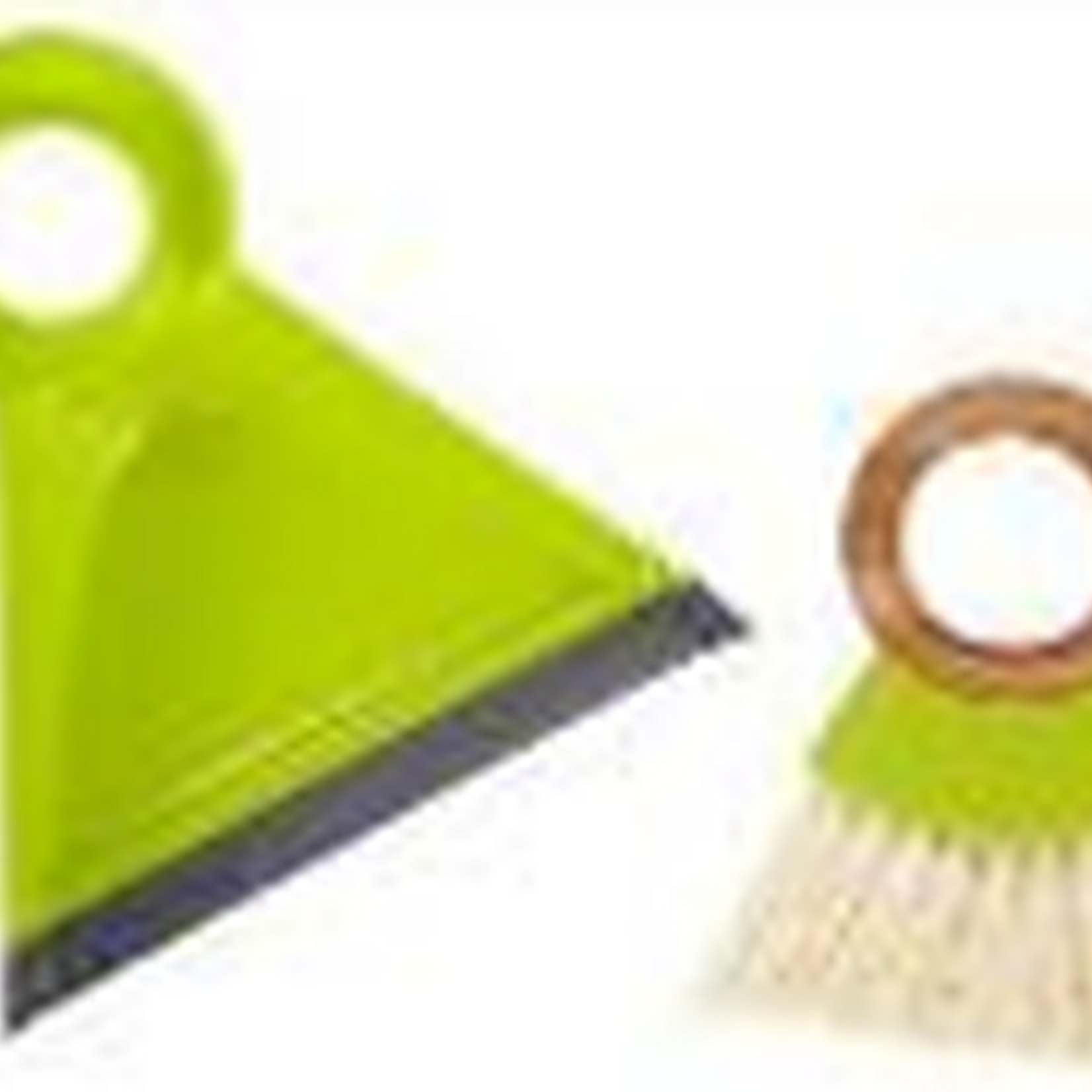 Full Circle Tiny Team Dustpan Set, Green | Full Circle
