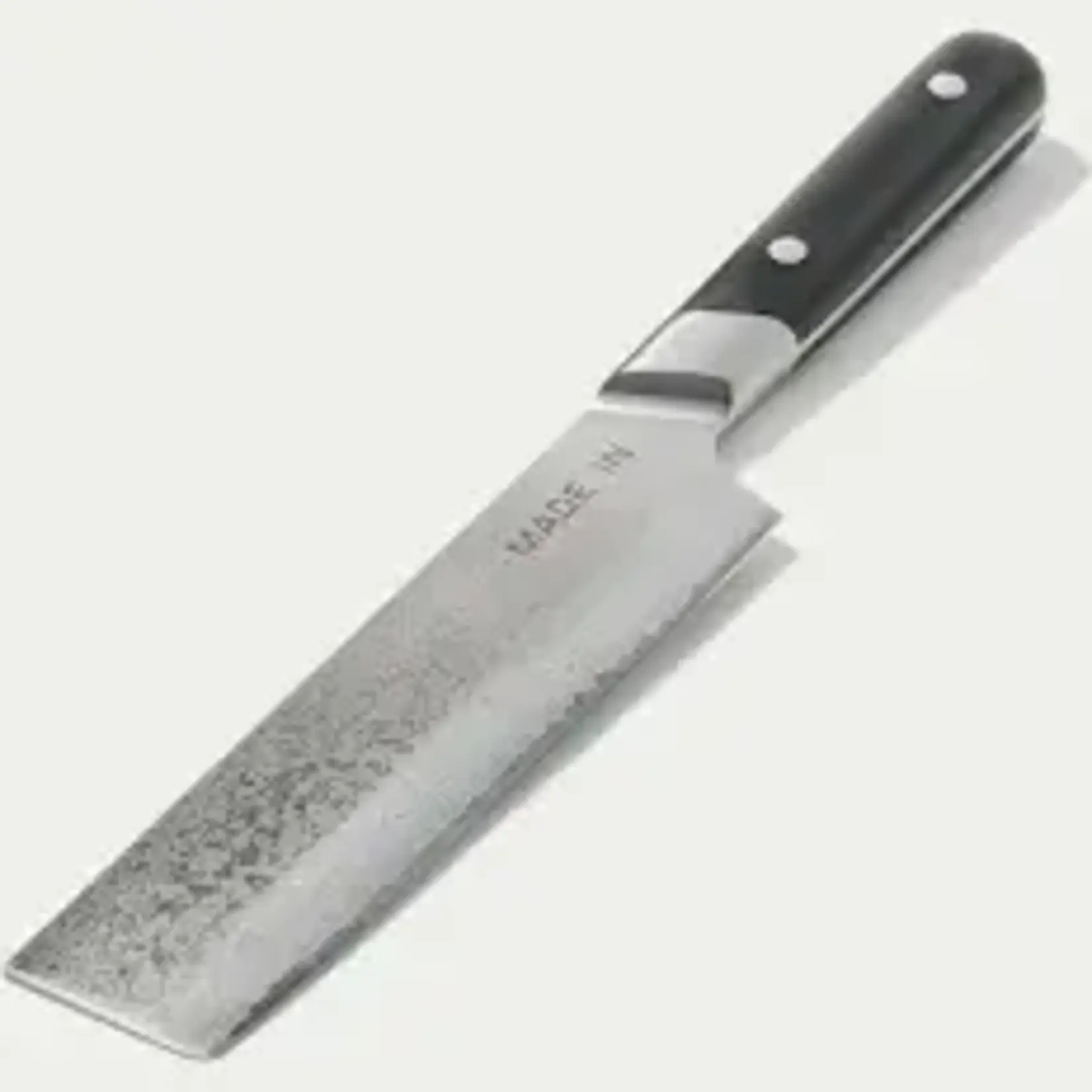 Made In 6" Japanese, Damascus Steel - Nakiri - Truffle Black | Made In