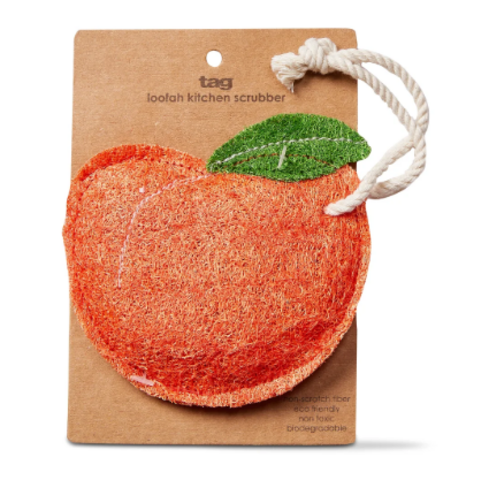 Tag Loofah Scrubber - Peach | Tag