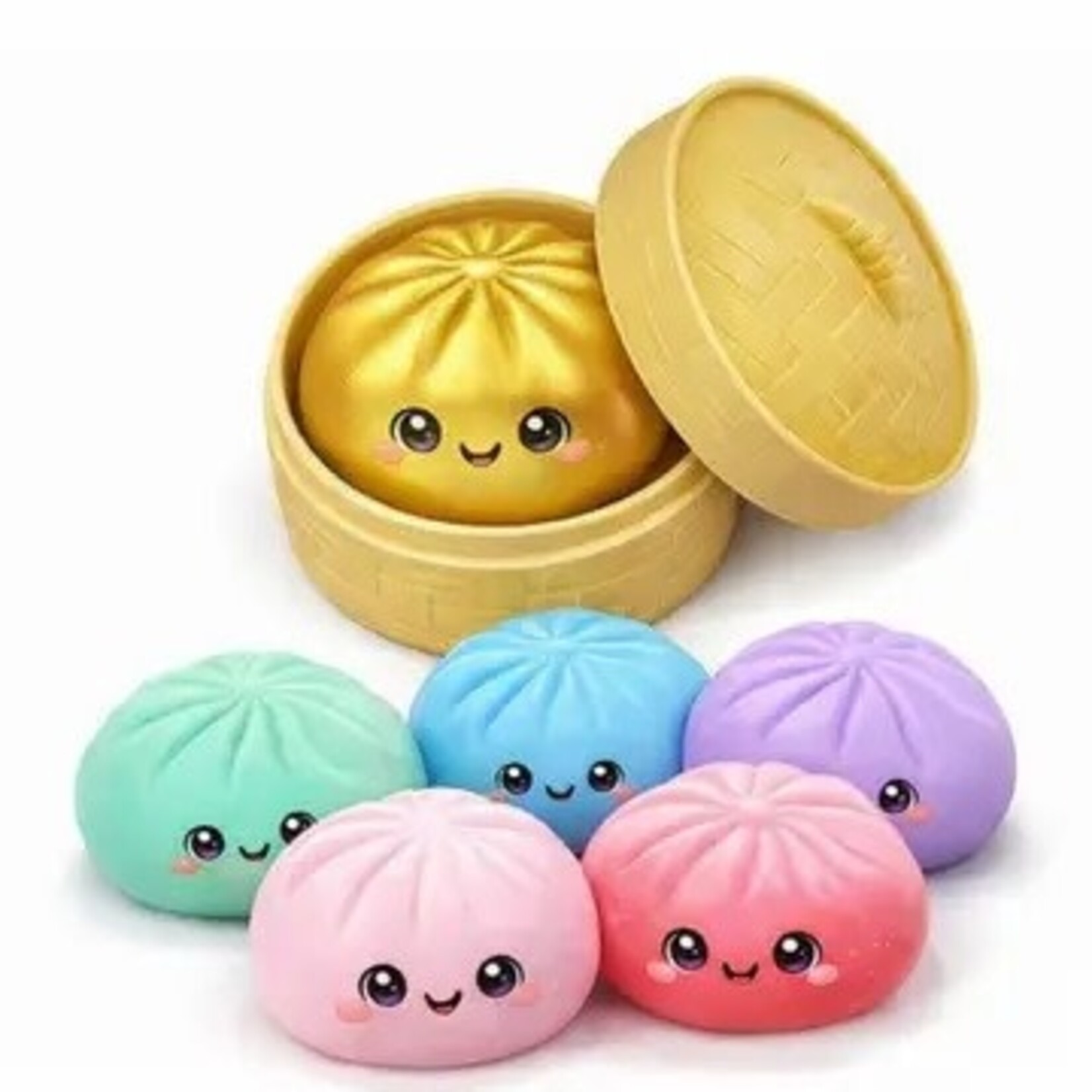 Handee Products (HPC) RMS 4" Mystery Squishy Dumpling - Assorted Colors | Crazy Fun