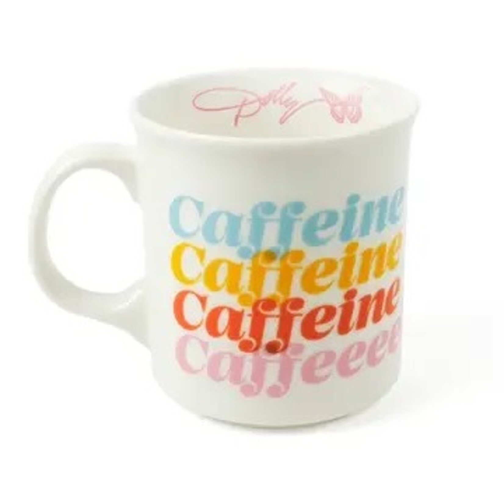 Fred & Friends Dolly Parton Mug, CAFFEINE CAFFEINE, 16-Ounce Ceramic