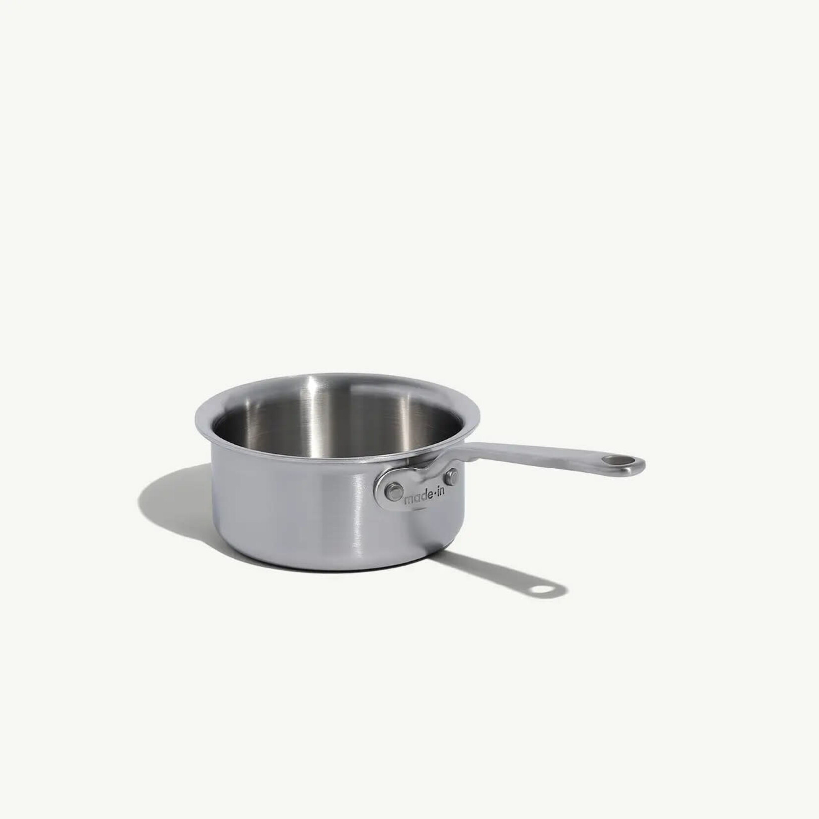 Made In Stainless Clad Butter Warmer - 3/4 QT Saucepan (No Lid) | Made In