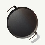 Made In Carbon Steel 17.5" Round Griddle (Seasoned) | Made In
