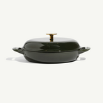 Made In Enameled Cast Iron 3.5QT Braiser - WIllow Green | Made In