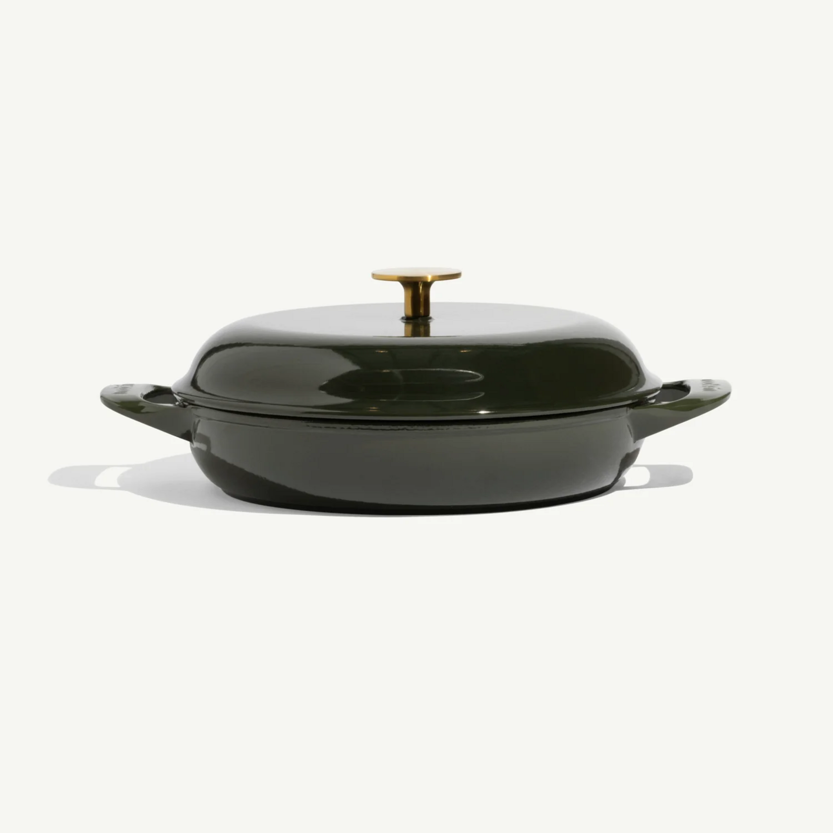 Made In Enameled Cast Iron 3.5QT Braiser - WIllow Green | Made In