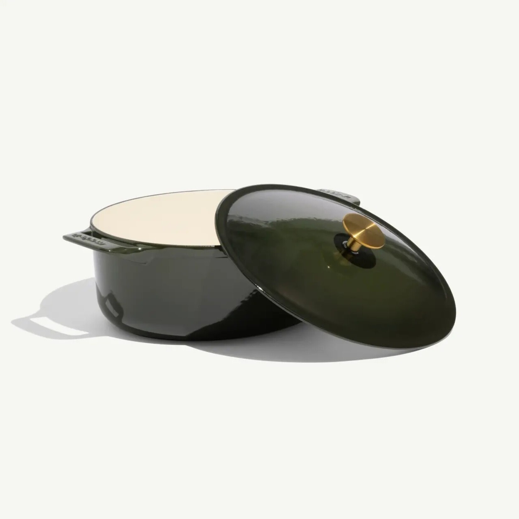Made In Enameled Cast Iron 5.5 qt. Round Dutch Oven - Willow Green | Made In