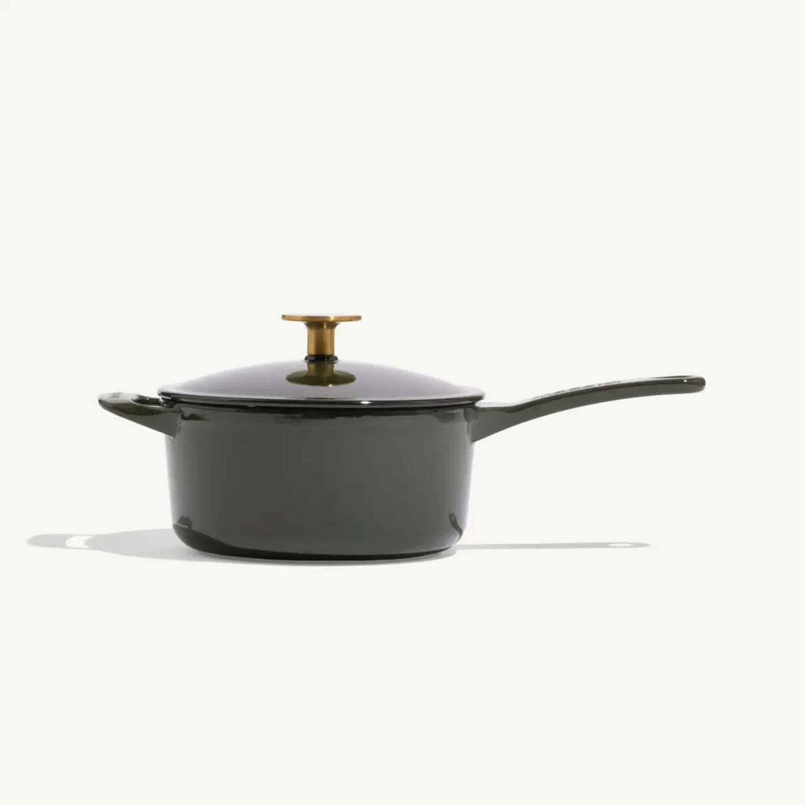 Made In Enameled Cast Iron 2 qt. Saucepan - Willow Green | Made In