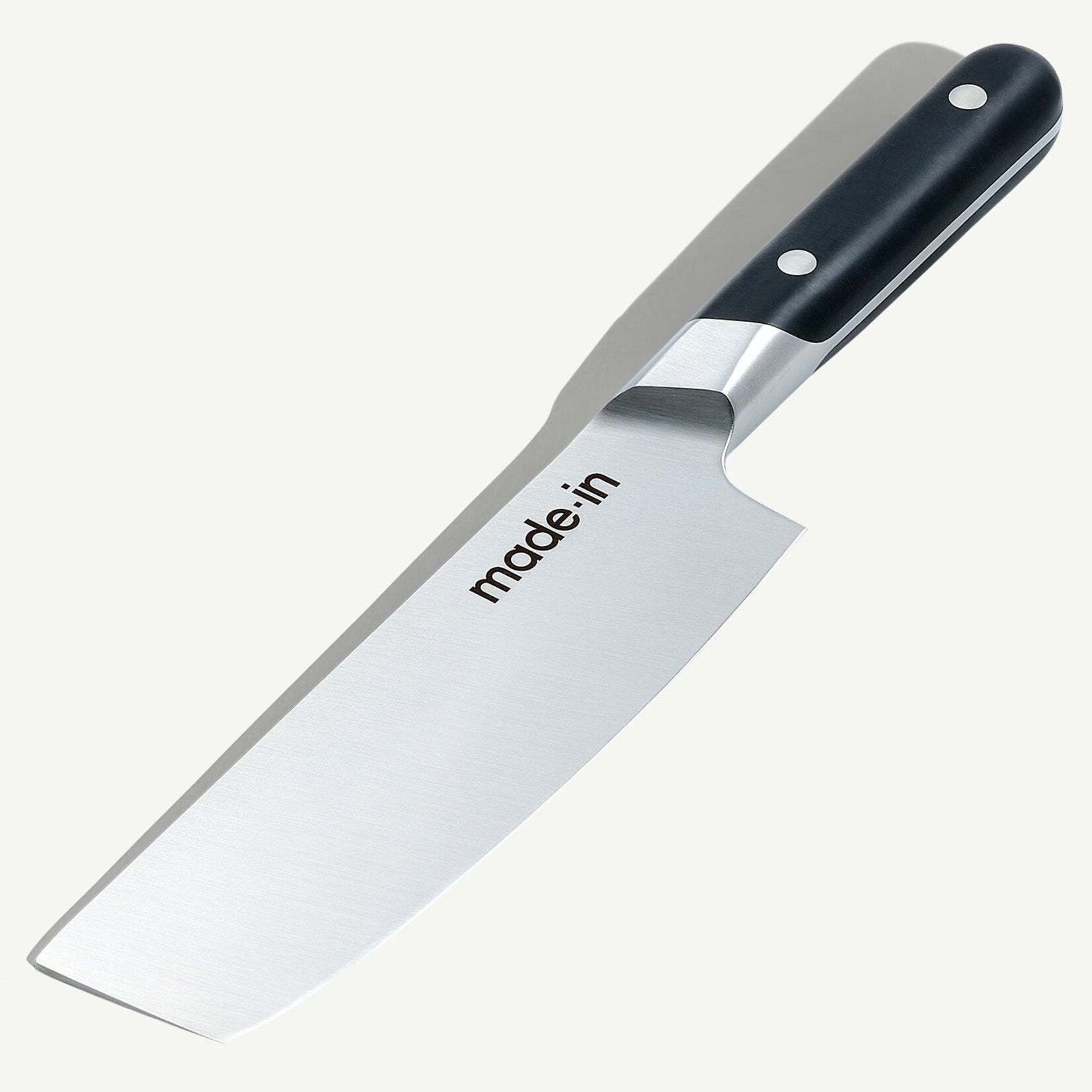 Made In 6" Japanese, Damascus Steel - Nakiri - Truffle Black | Made In