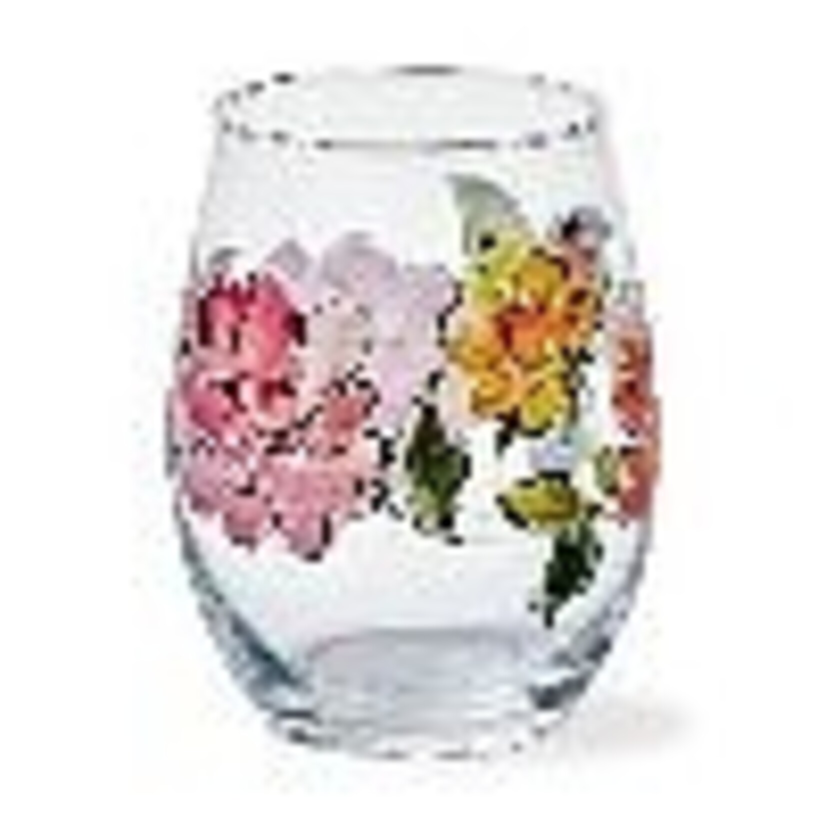 Tag Stemless Wine Glass - In Bloom | Tag