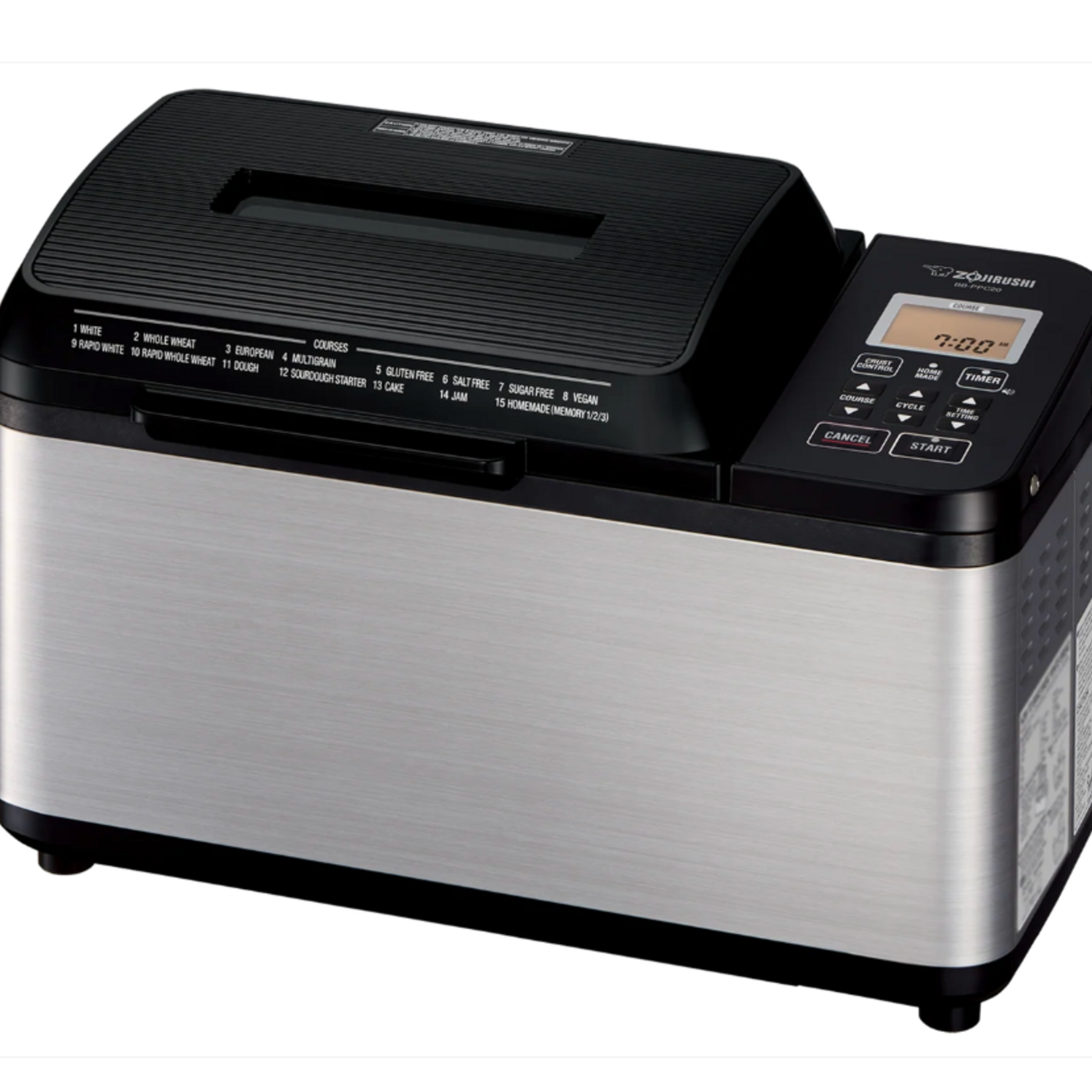 Zojirushi Home Bakery Virtuoso® Plus Breadmaker (with Ceramic Nonstick)
