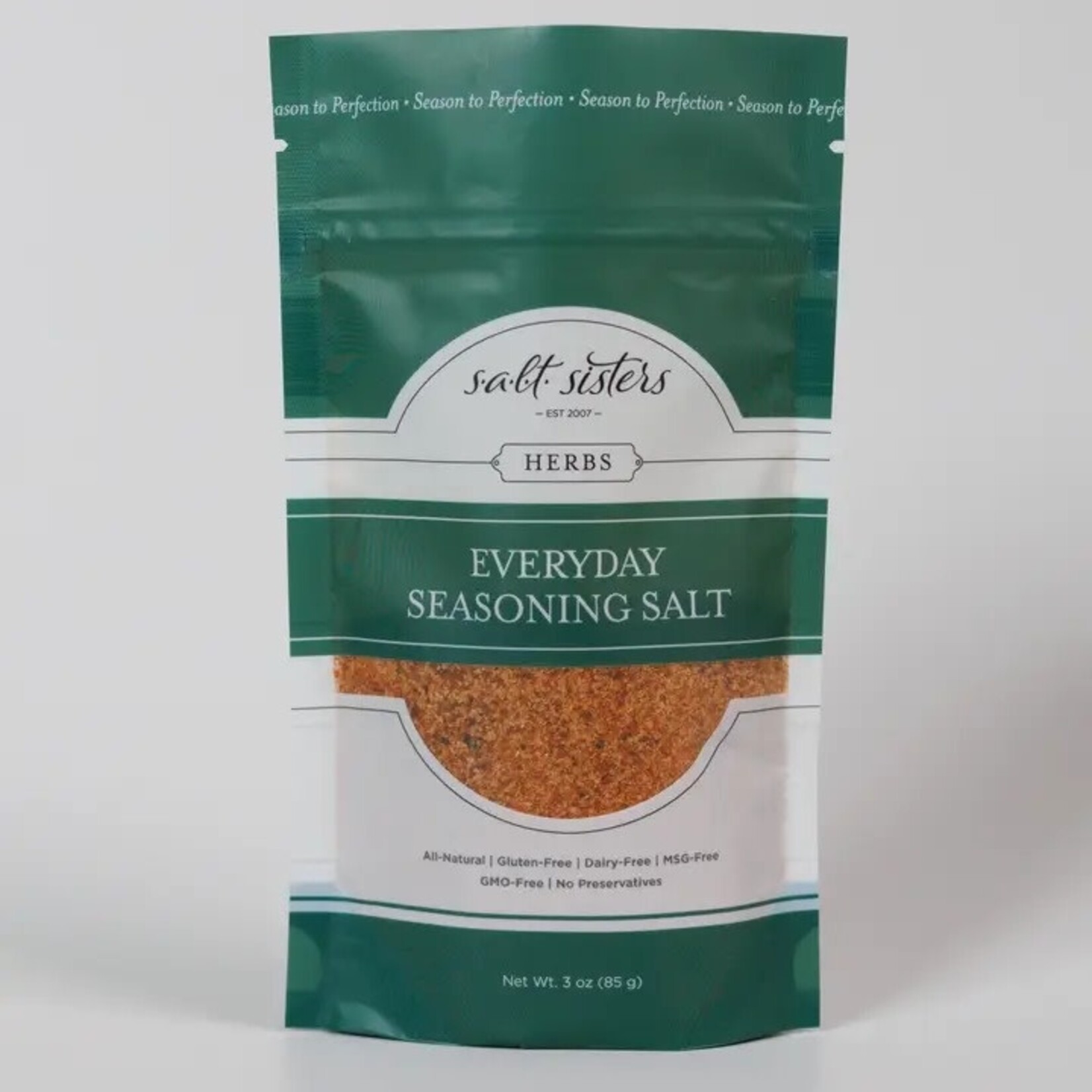 Salt Sisters Herb, Spice & Salt Blend - Everyday Seasoning Salt - 3 oz