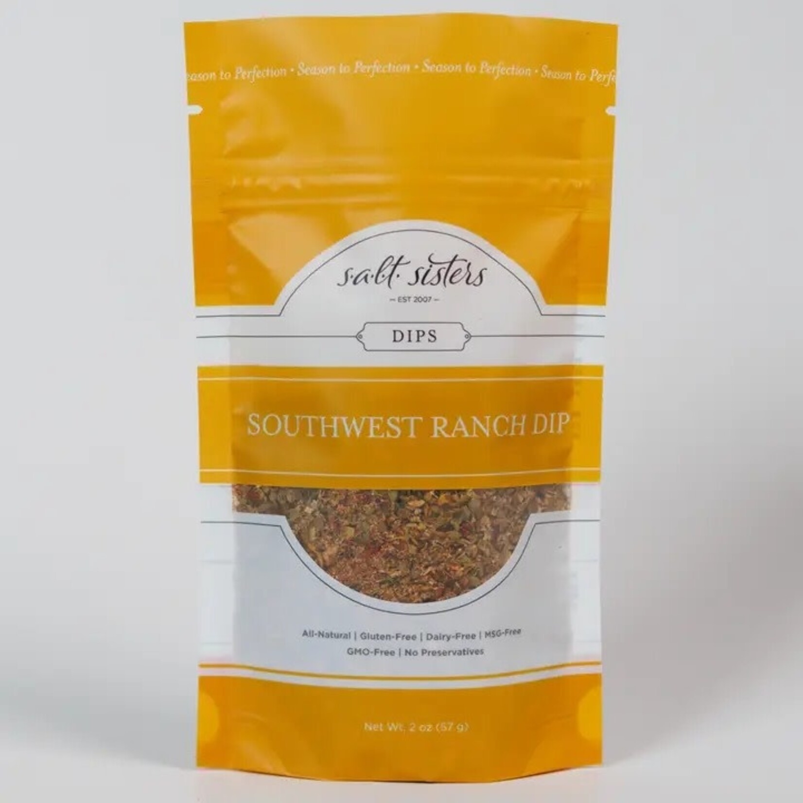 Salt Sisters Dip Seasoning Mix - Southwest Ranch - Packaged Weights