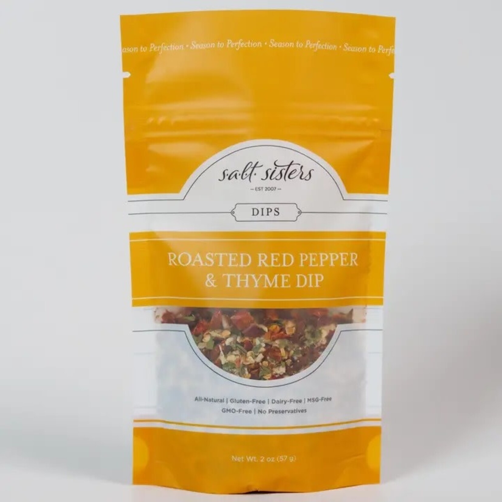 Salt Sisters Roasted Red Pepper & Thyme Cheeseball | Salt Sisters