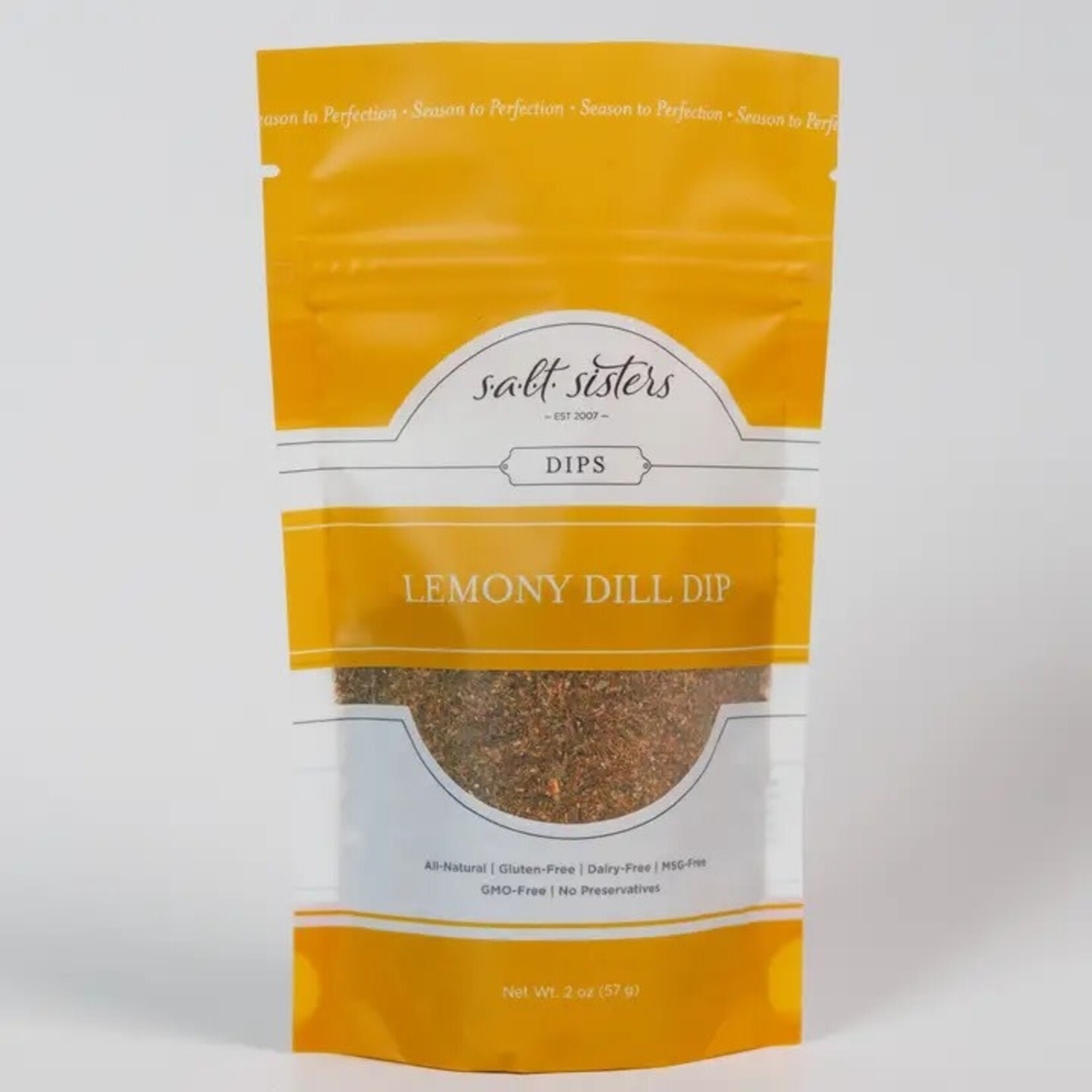 Salt Sisters Dip Seasoning Mix - Lemony Dill - Packaged Weights
