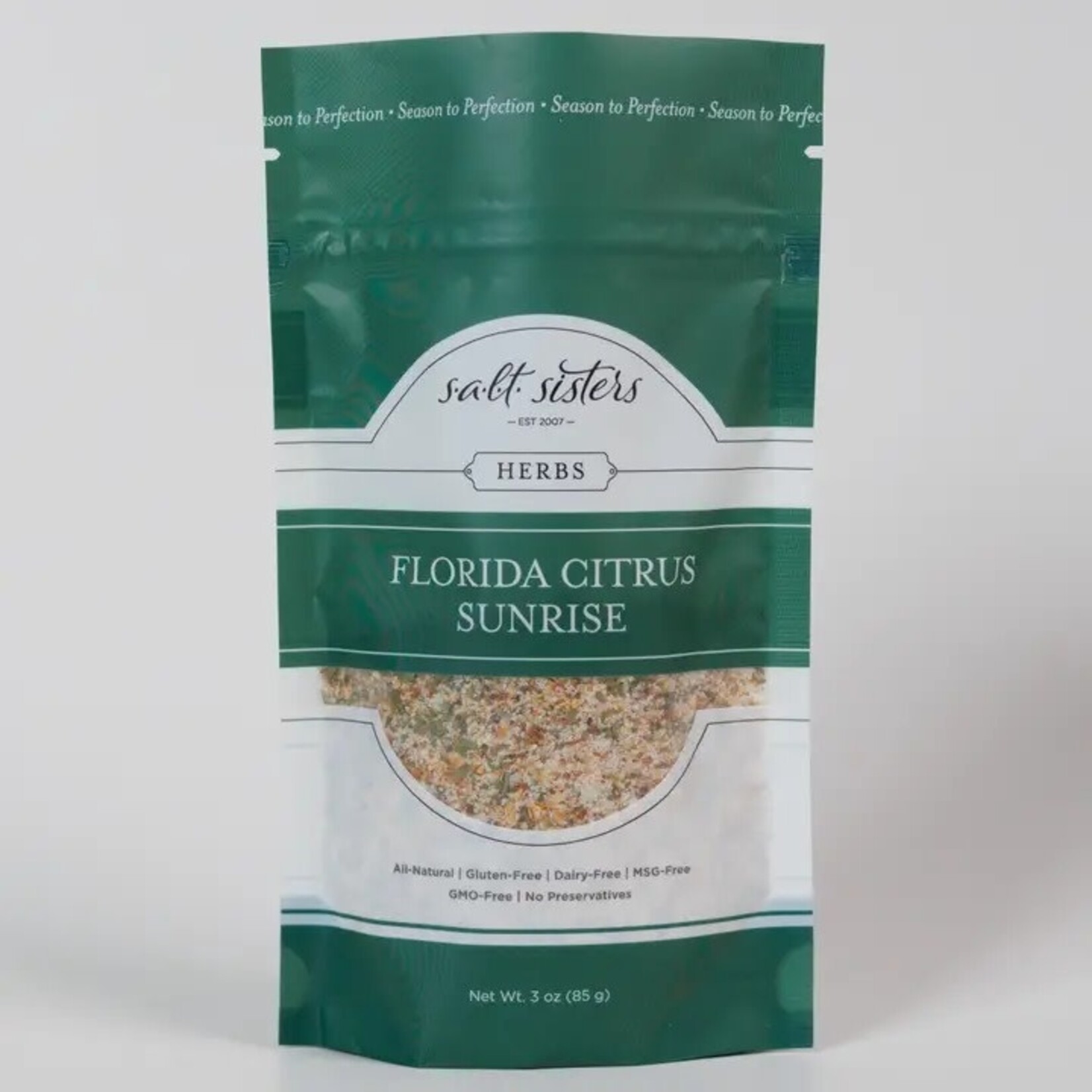 Salt Sisters Herb, Spice & Salt Blend - Florida Citrus Sunrise - 3 oz Bag