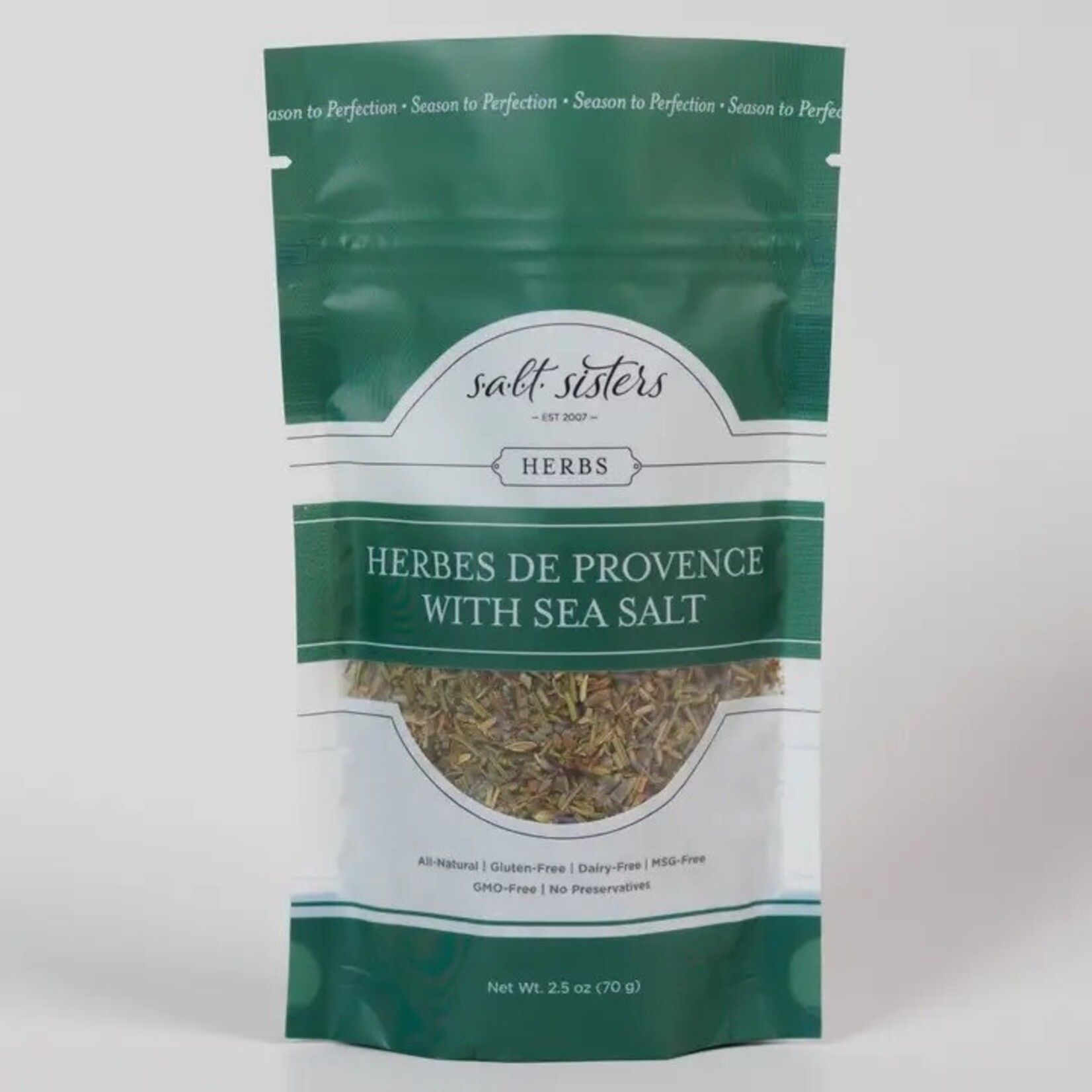 Salt Sisters Herb & Salt Blend - Herbes de Provence w/ Sea Salt - 2.5 oz
