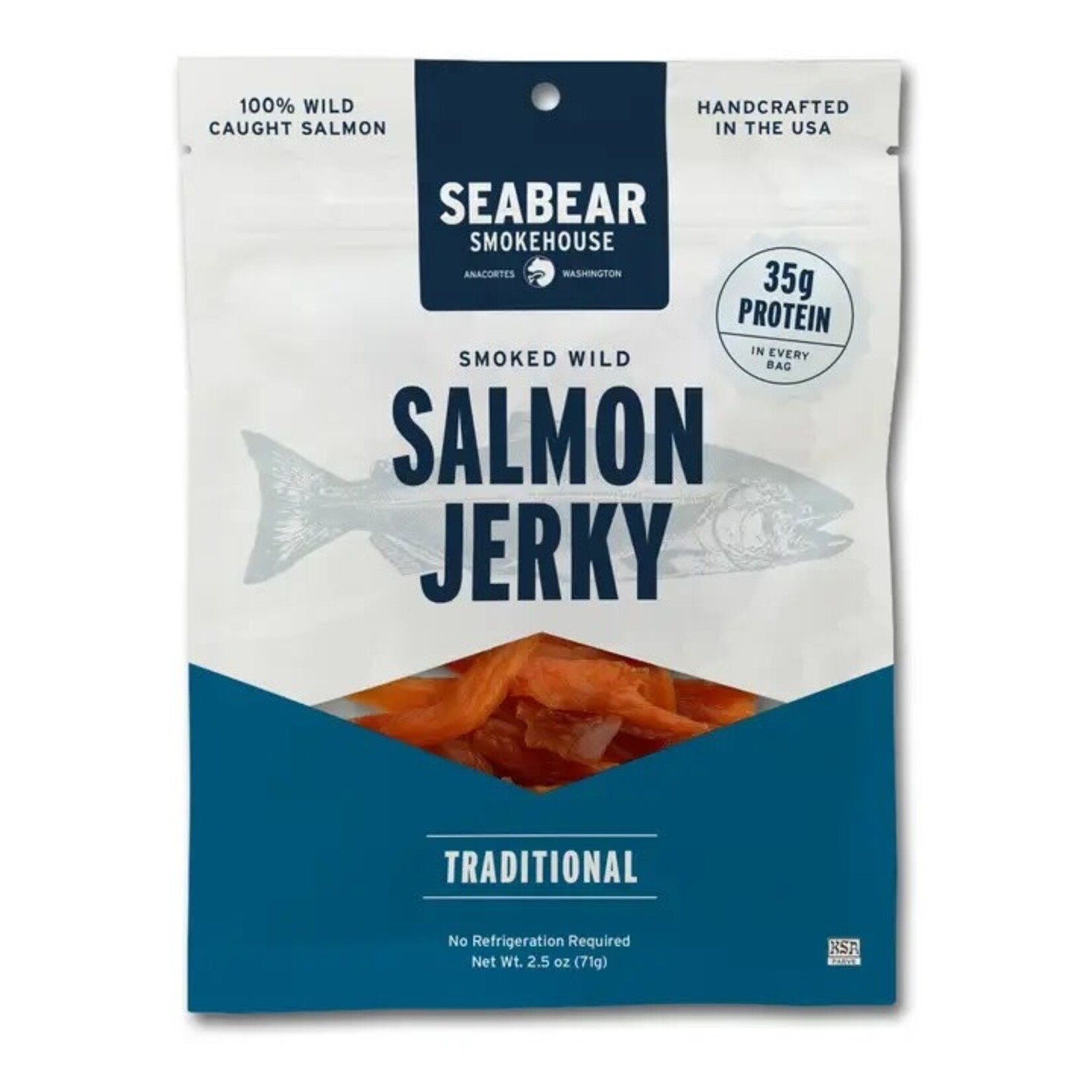 SeaBear Smokehouse Traditional Smoked King Salmon Jerky