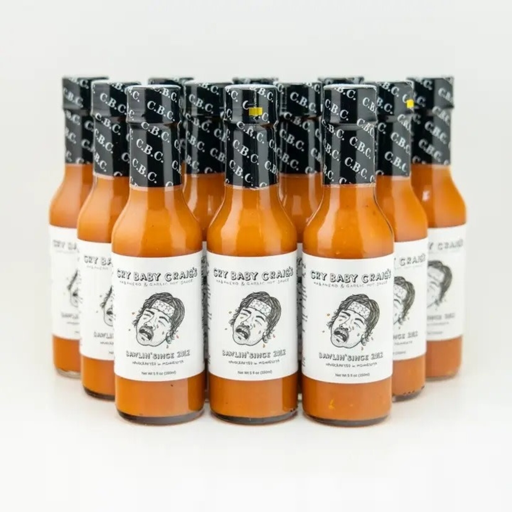 Cry Baby Craigs Cry Baby Craig's Habanero Garlic Hot Sauce | Best Seller