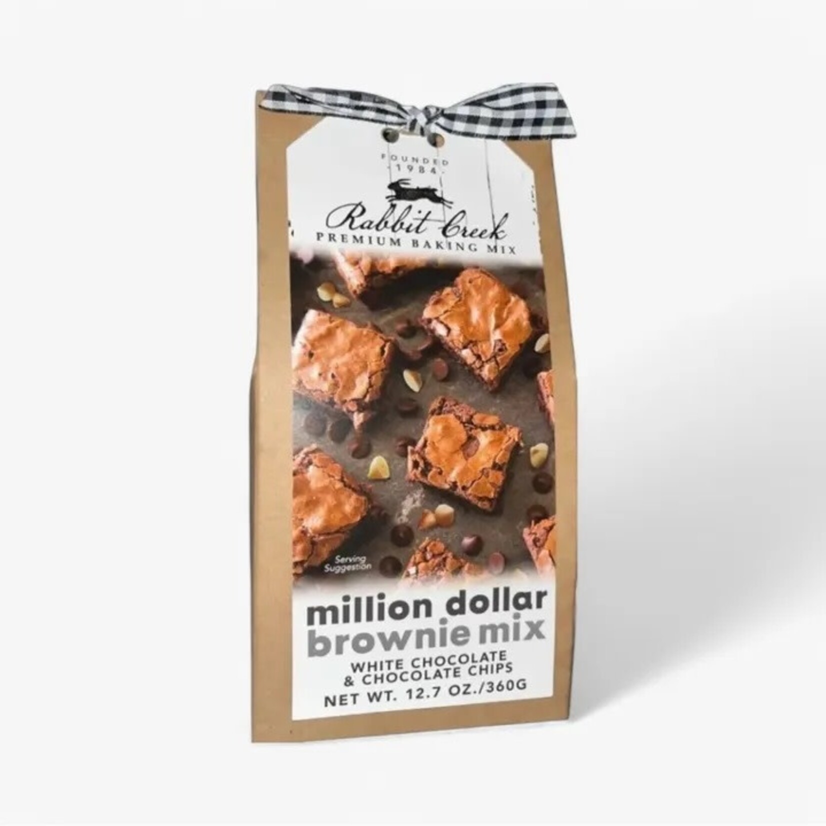 Rabbit Creek Gourmet Million $$ Brownie Mix - White Choc/Peanut Butter and Choc Chips