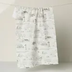 Geometry Farmyard Tea Towel