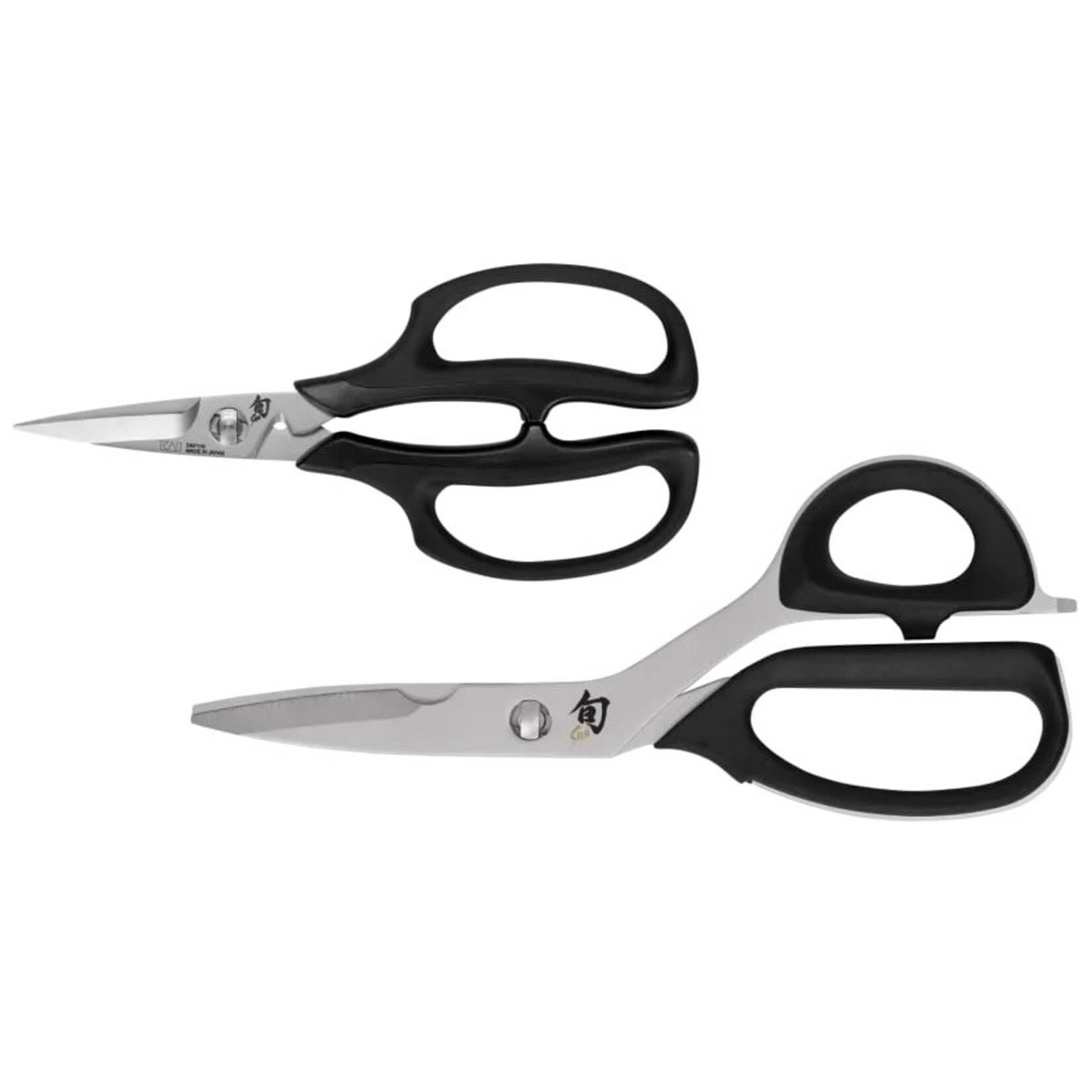 Shun 2pc Shear Set: Kitchen Shears and Herb Shears.