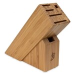 Shun Bamboo Slimline Block: 6-Slot