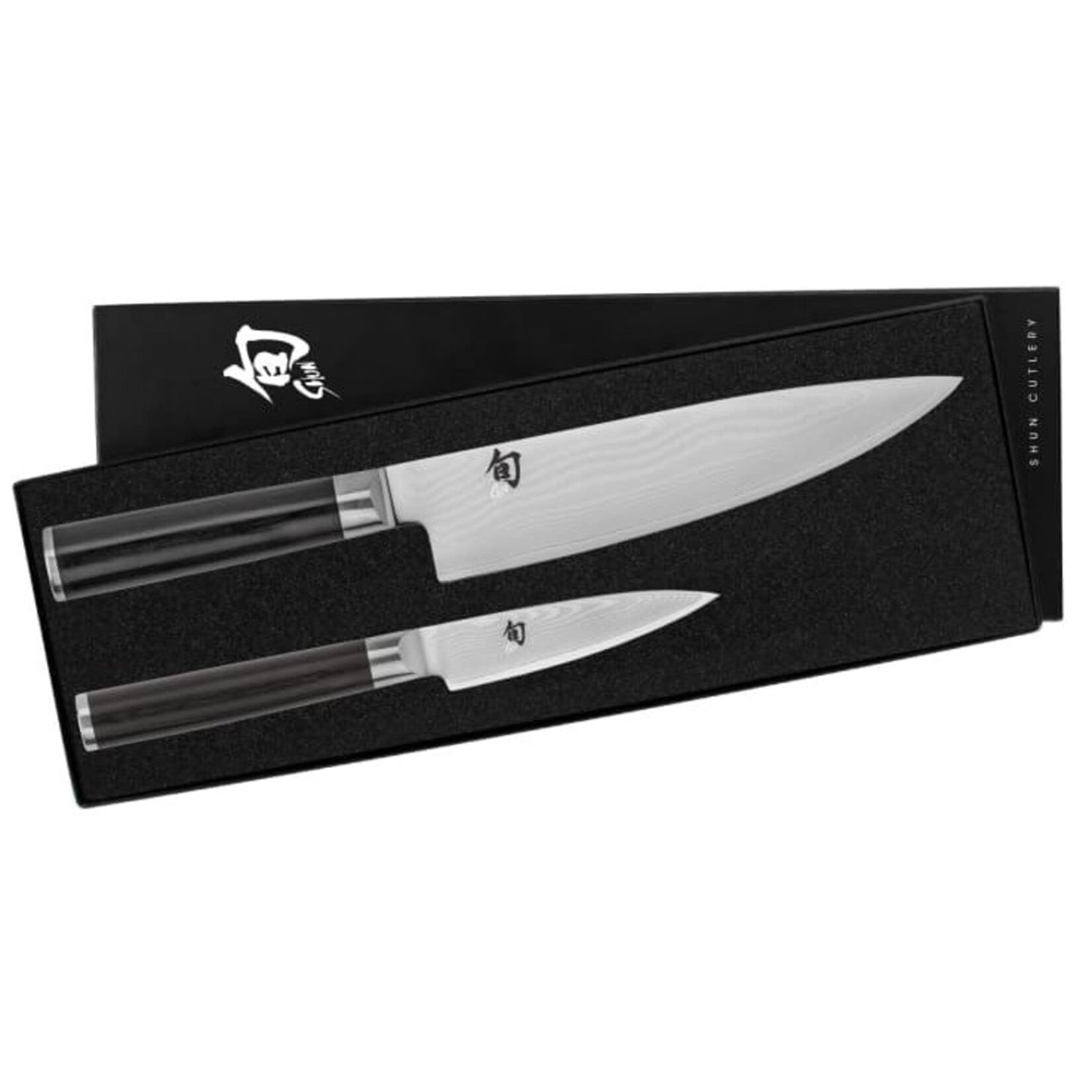 Shun Classic 2 Pc Starter Set: Paring 3.5" and Chef's 8", in a boxed set.