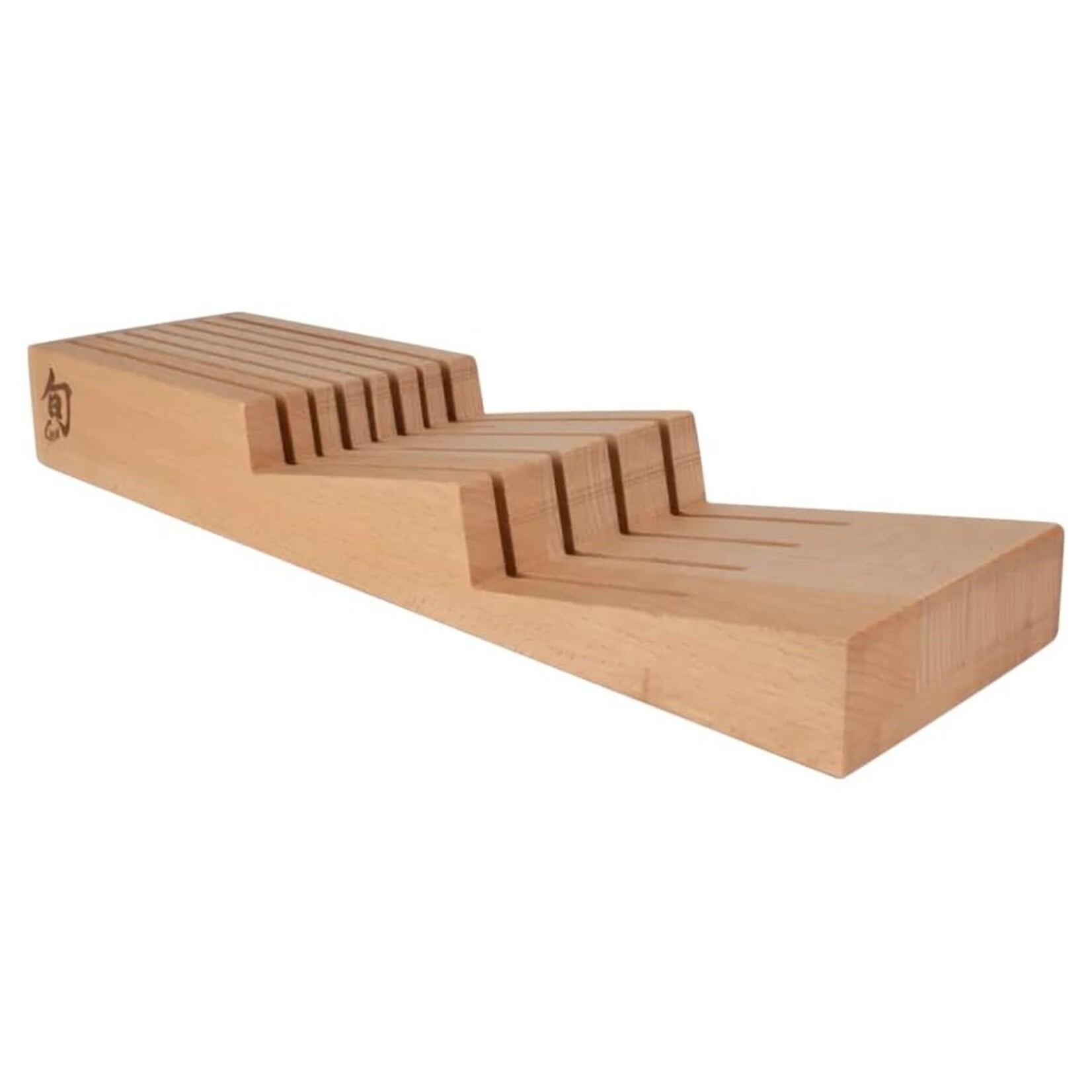 Shun In-Drawer Knife Tray 7-Slot w/ Shun Logo
