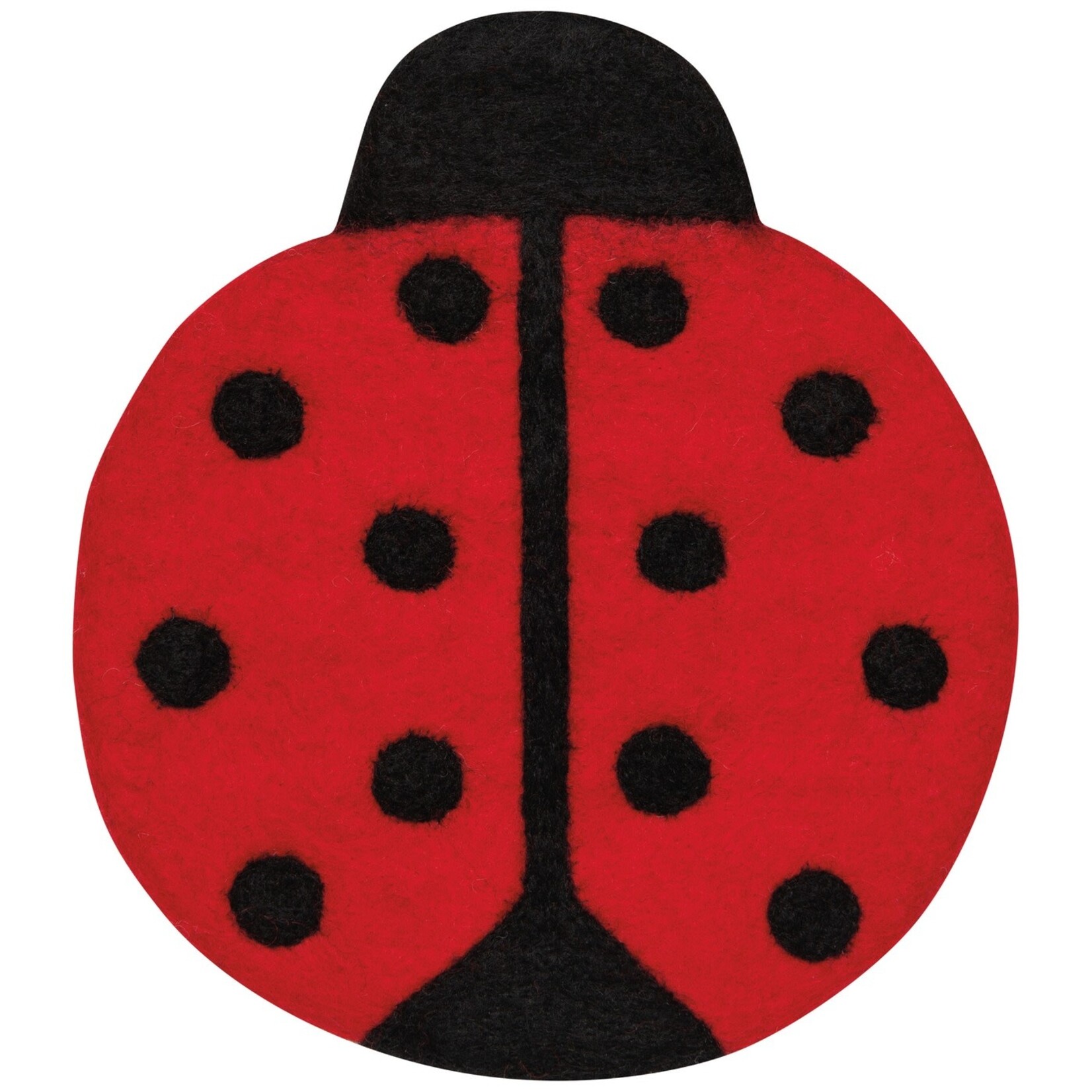Danica Brands Trivet - Felt Wool Ladybugs