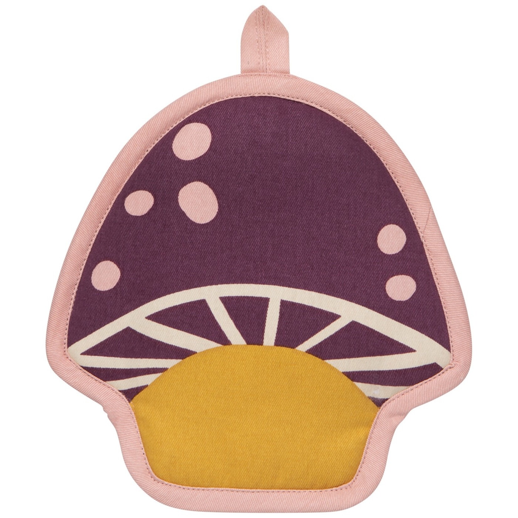 Danica Brands Pot Holder - Shaped Mushroom Gems