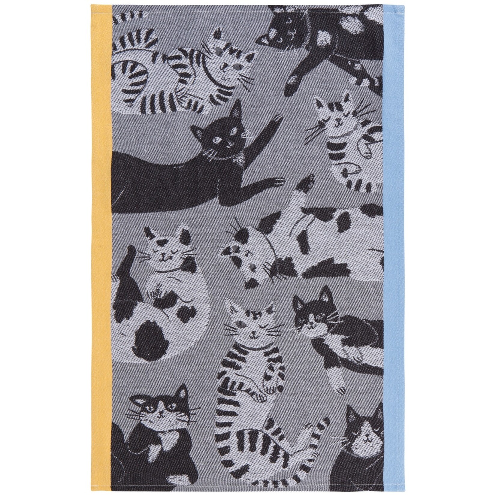 Danica Brands Dishtowel - Meow & Furever Jacquard